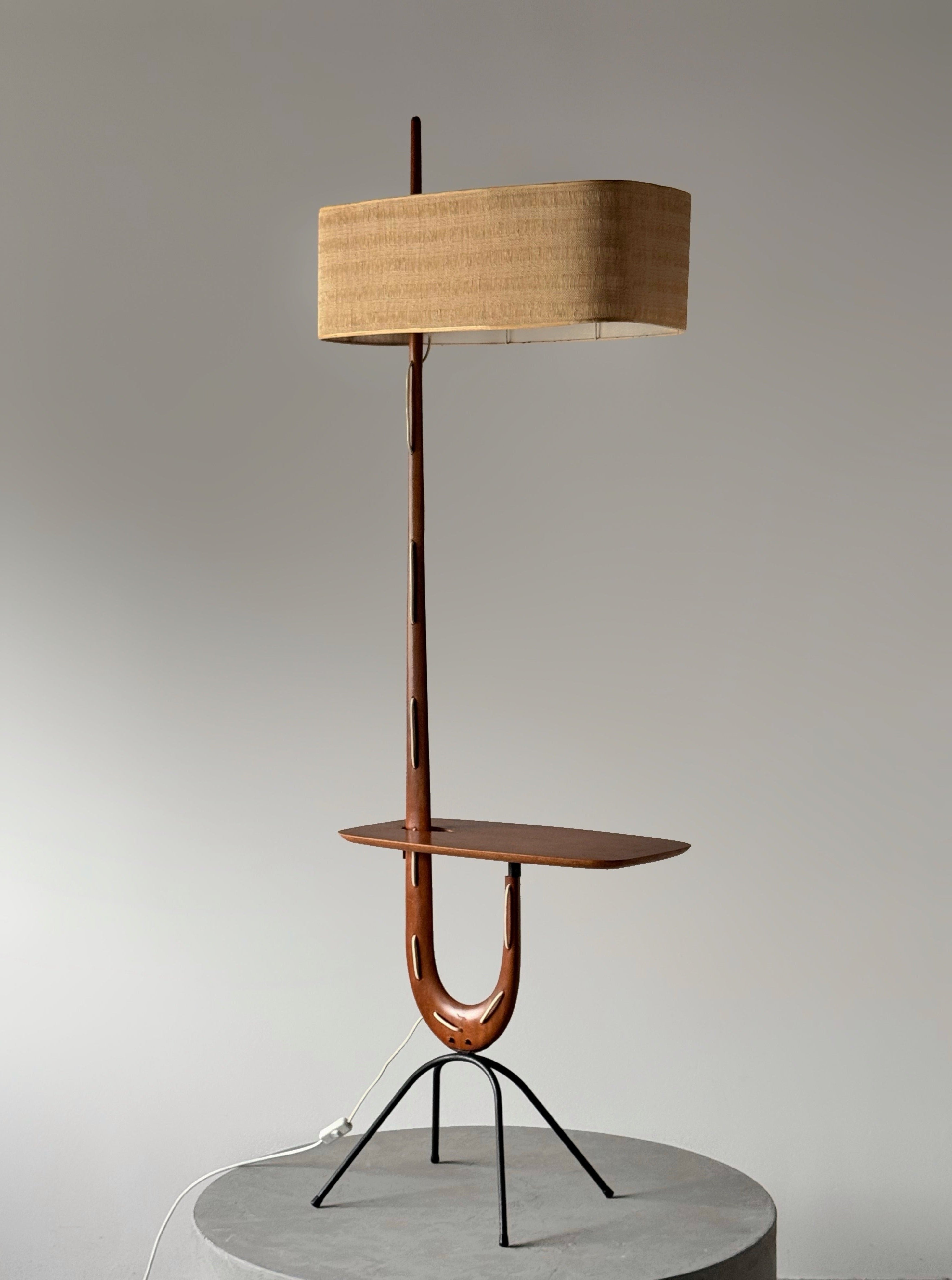 Rare Model 14.952 Floor Lamp by Jean Rispal