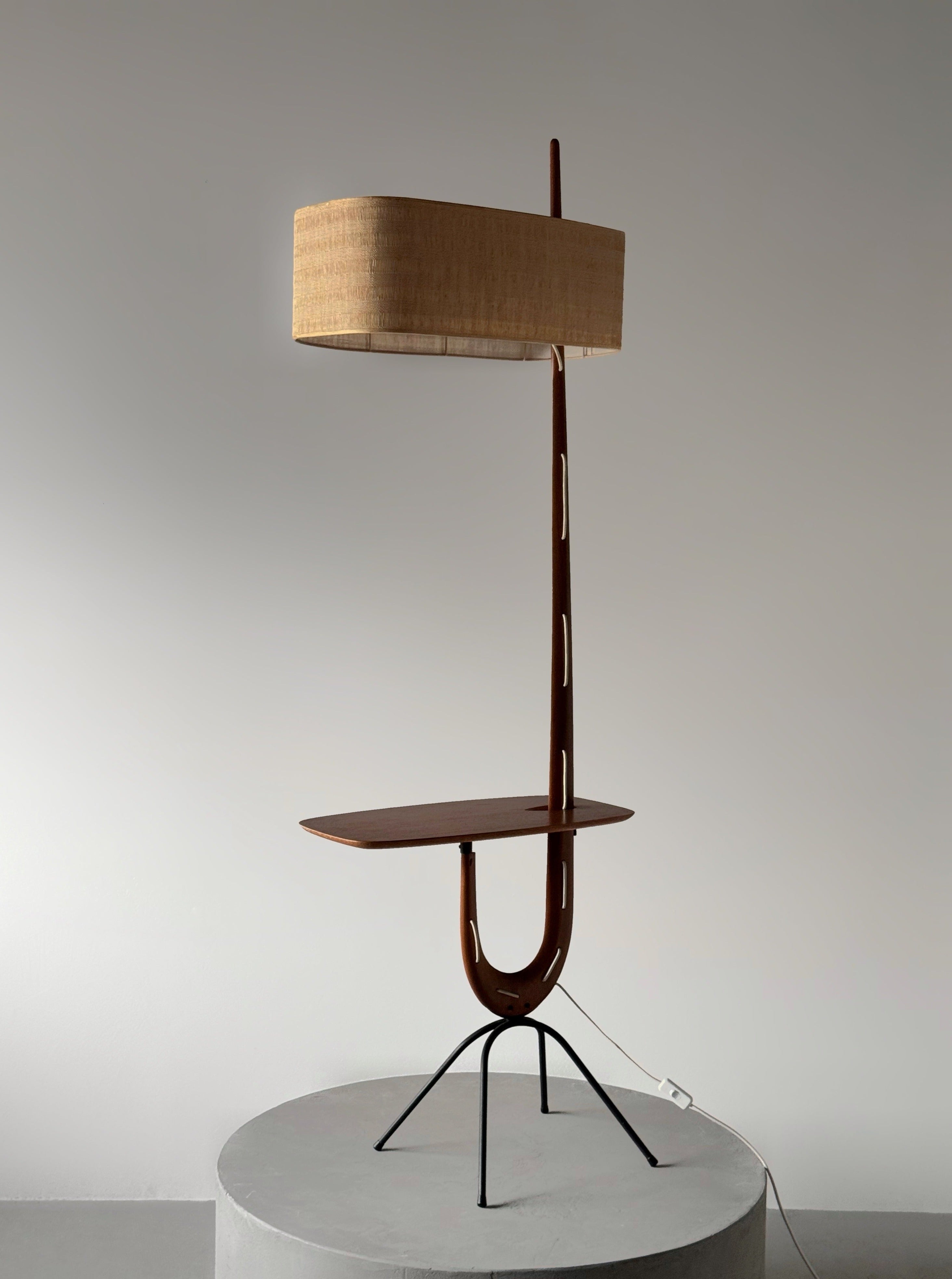 Rare Model 14.952 Floor Lamp by Jean Rispal