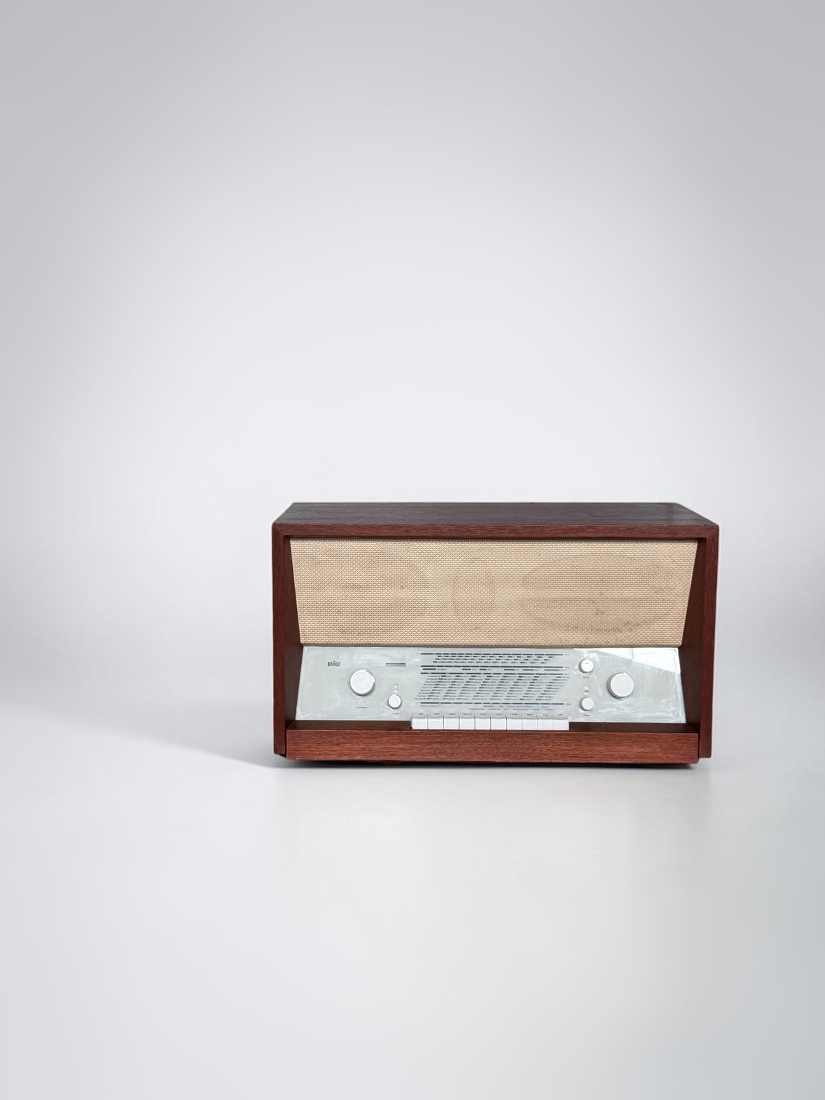 TS 3-81 Table Receiver by Herbert Hirche for Braun, Germany, 1959