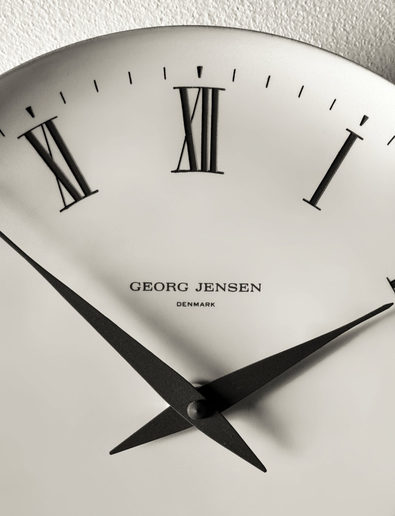 Wall clock by Henning Koppel for Georg Jensen, Denmark 1960s