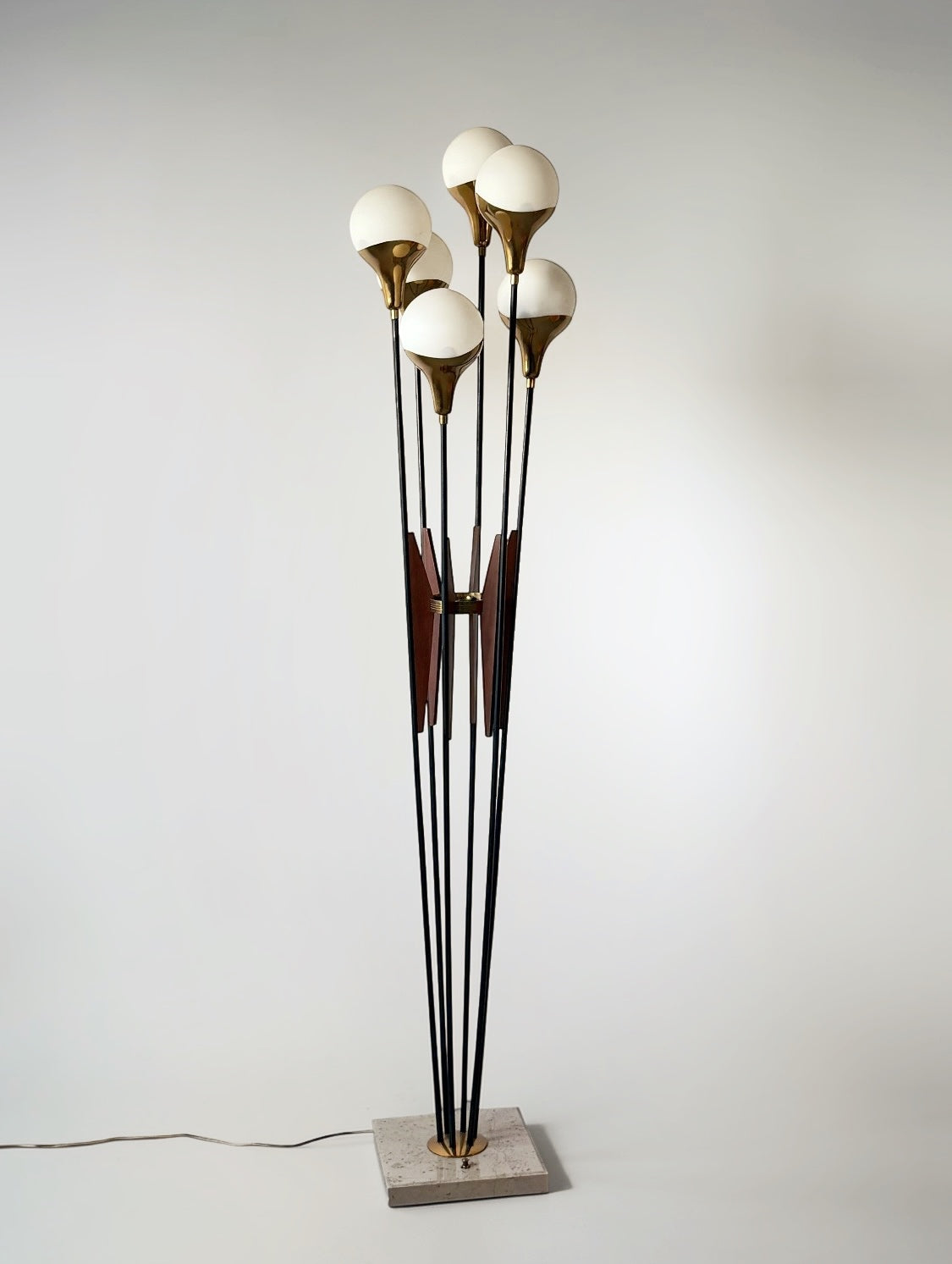 Alberello Model Floor Lamp from Stilnovo, Italy 1950