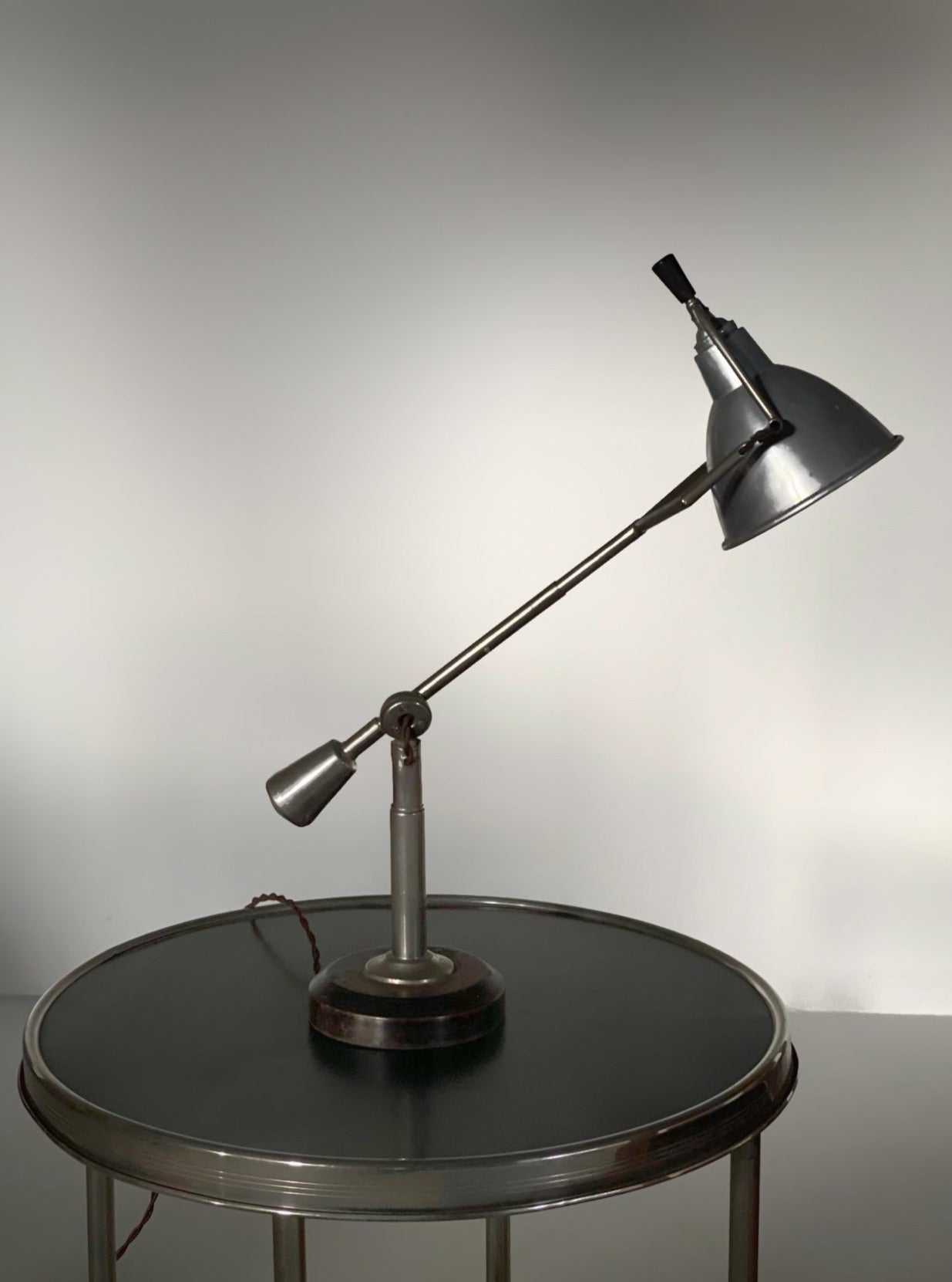 Counterbalance Table Lamp by Edouard-Wilfred Buquet