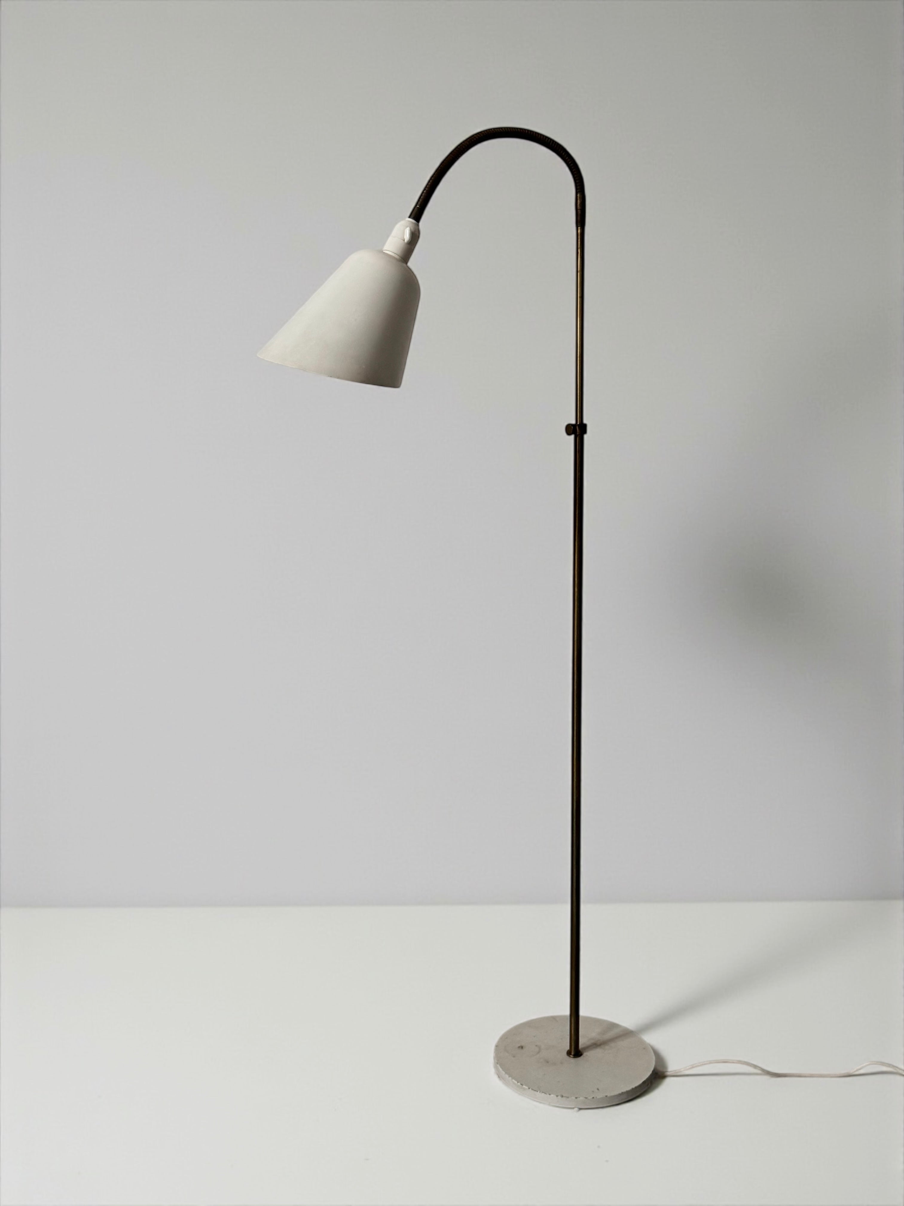 Bellevue Floor Lamp by Arne Jacobsen for Louis Poulsen, Denmark 1930s