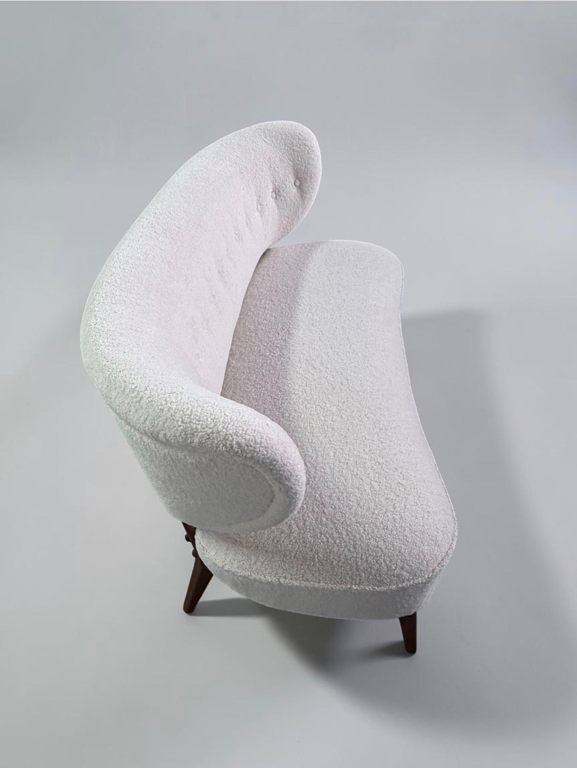 Two-Seater Sofa by Otto Schulz 'Attr.' for Boet, Sweden 1940s　