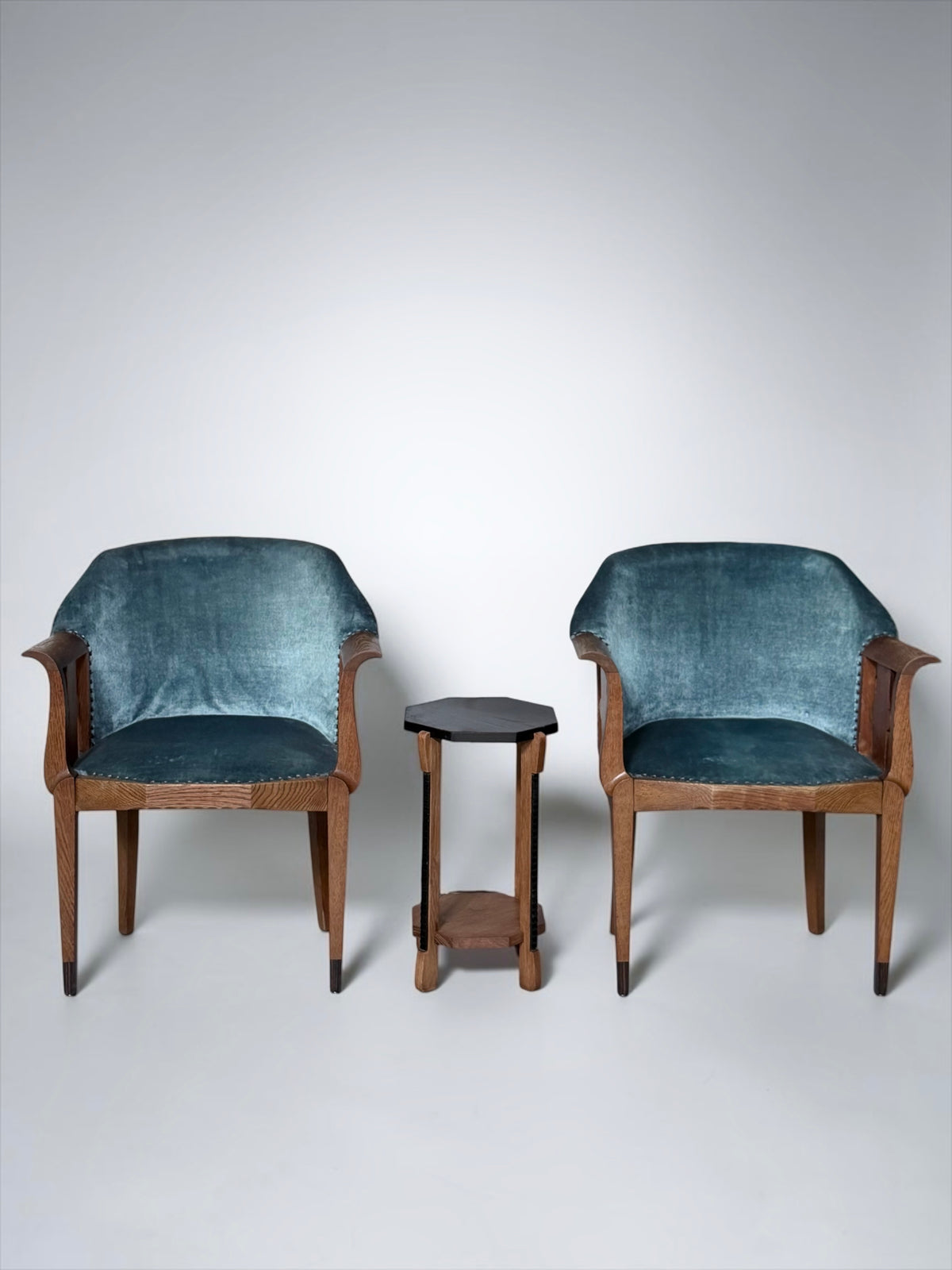 Decorative Art deco Amsterdam school armchair