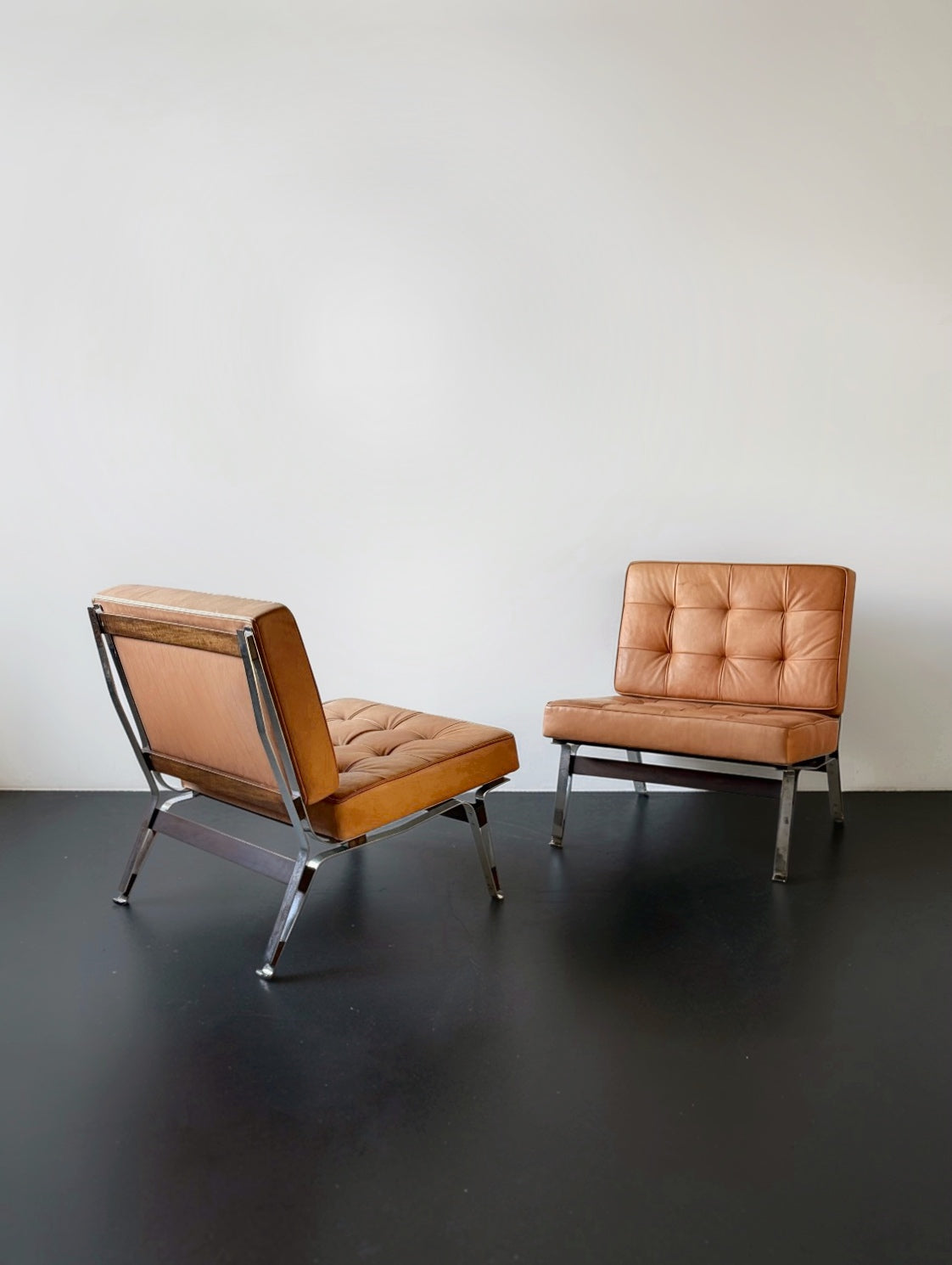 856 Lounge Chairs by Ico Parisi for Cassina, 1950s Italy