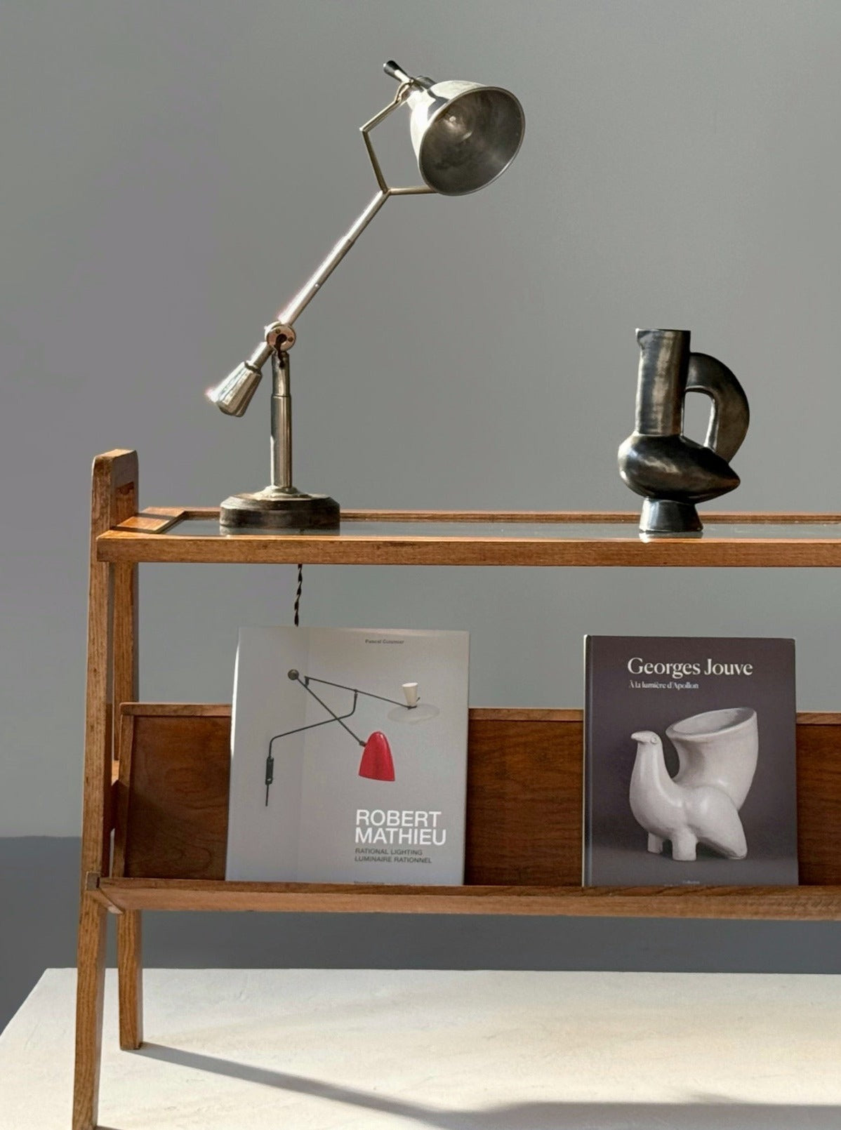 Counterbalance Table Lamp by Edouard-Wilfred Buquet