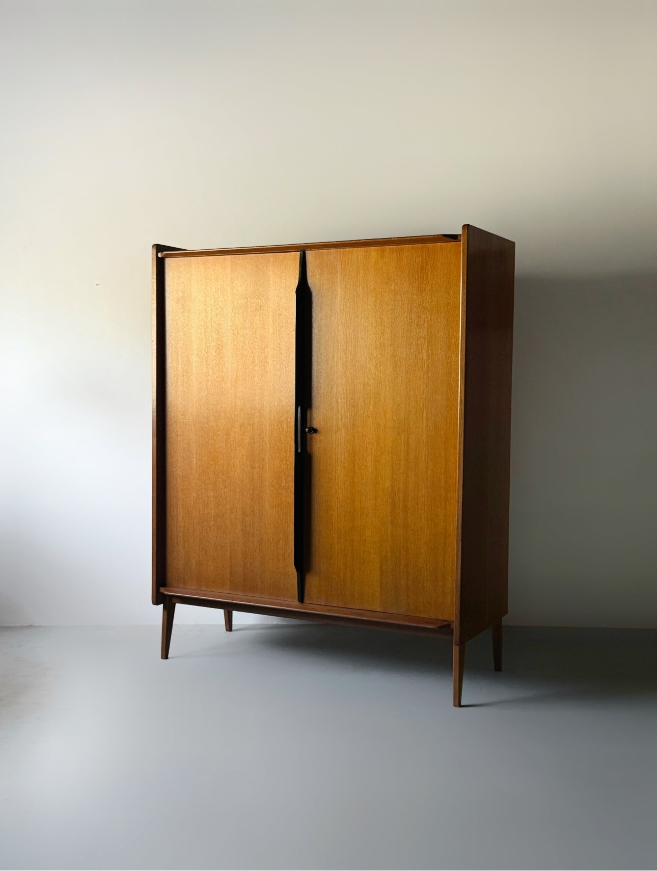 Large wardrobe “Dakar” by Roger Landault for ABC Meubles, France 1950s