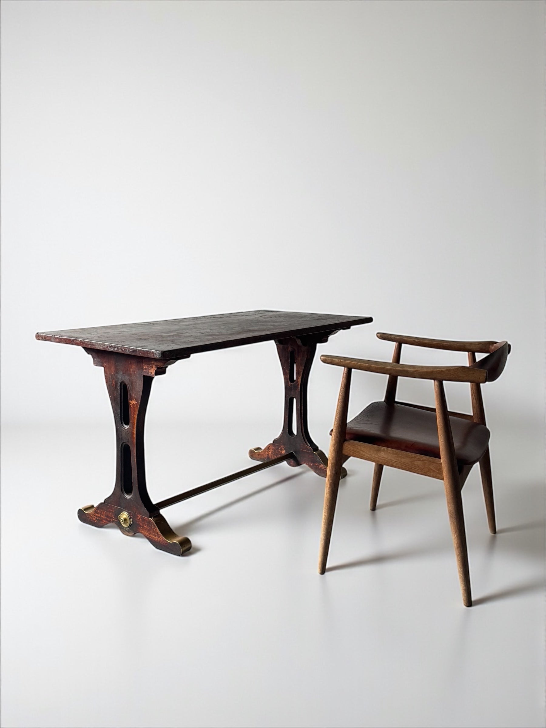 French Bistro Table, 1900s