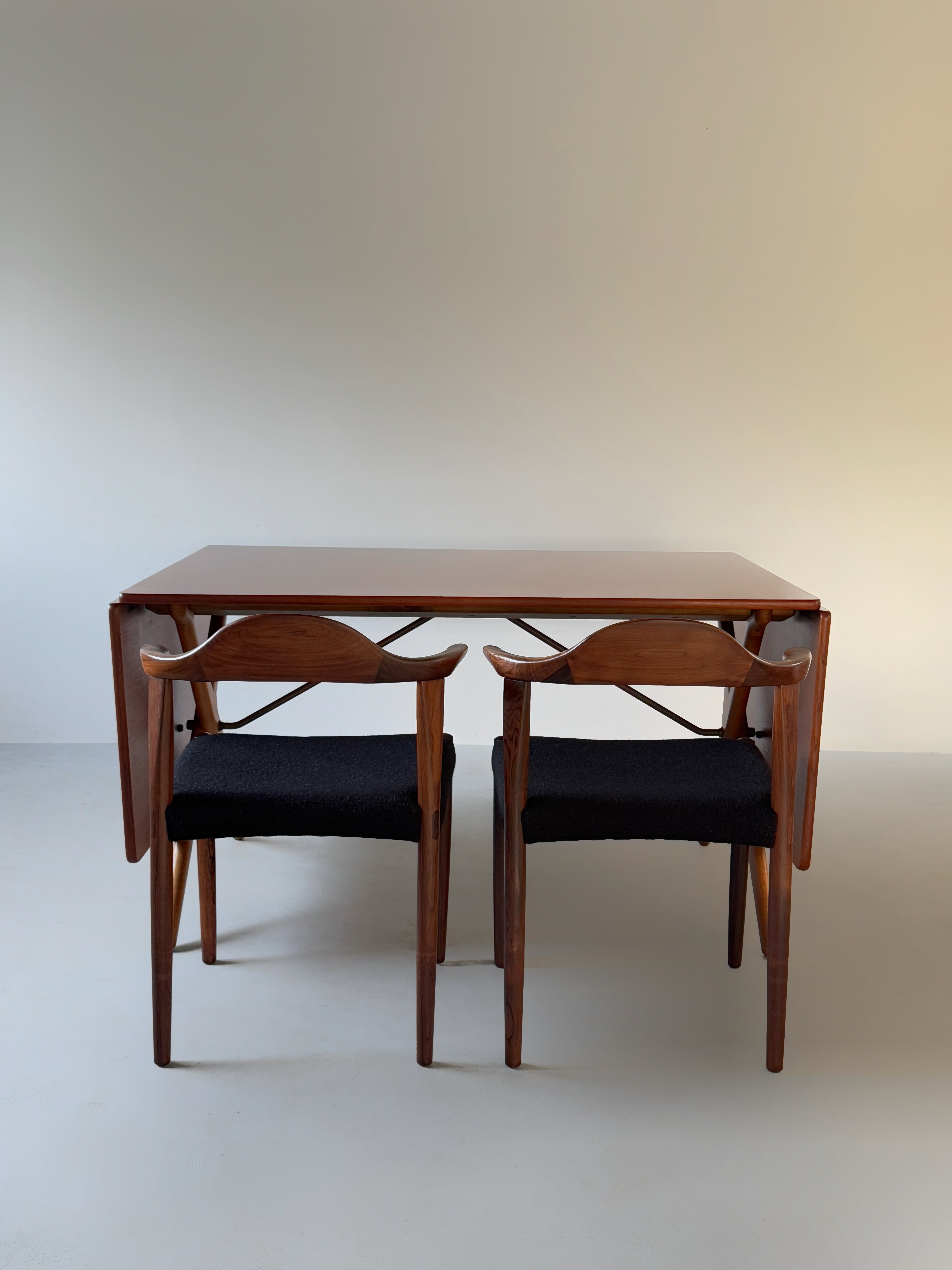 "AT-309" Drop-Leaf Dining Table by Hans Wegner for Andreas Tuck, Denmark 1950s