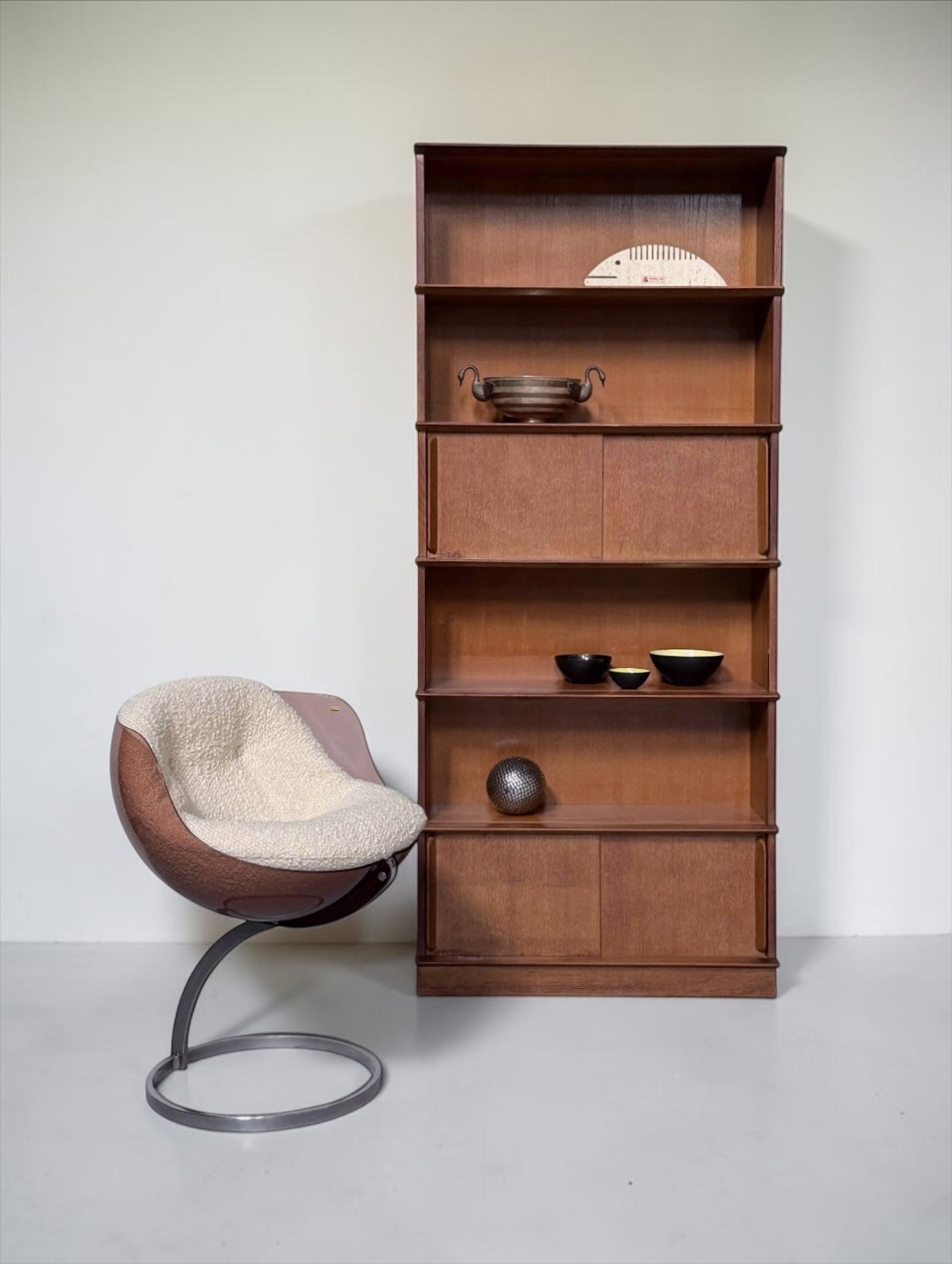 “Oscar” Modular Display Bookcase by Didier Rozaffy, France, 1960s
