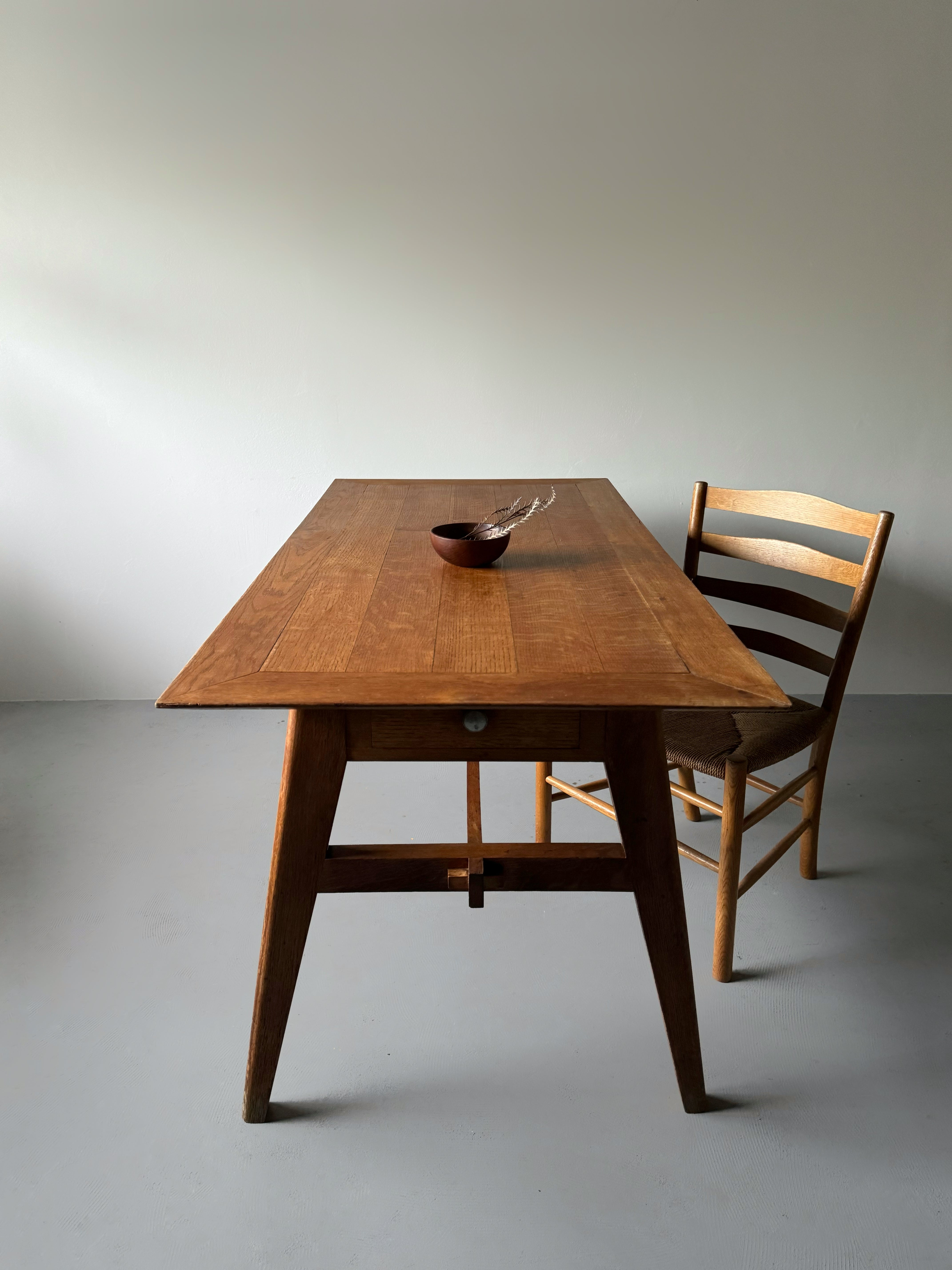 Dining table first edition by René Gabriel, France