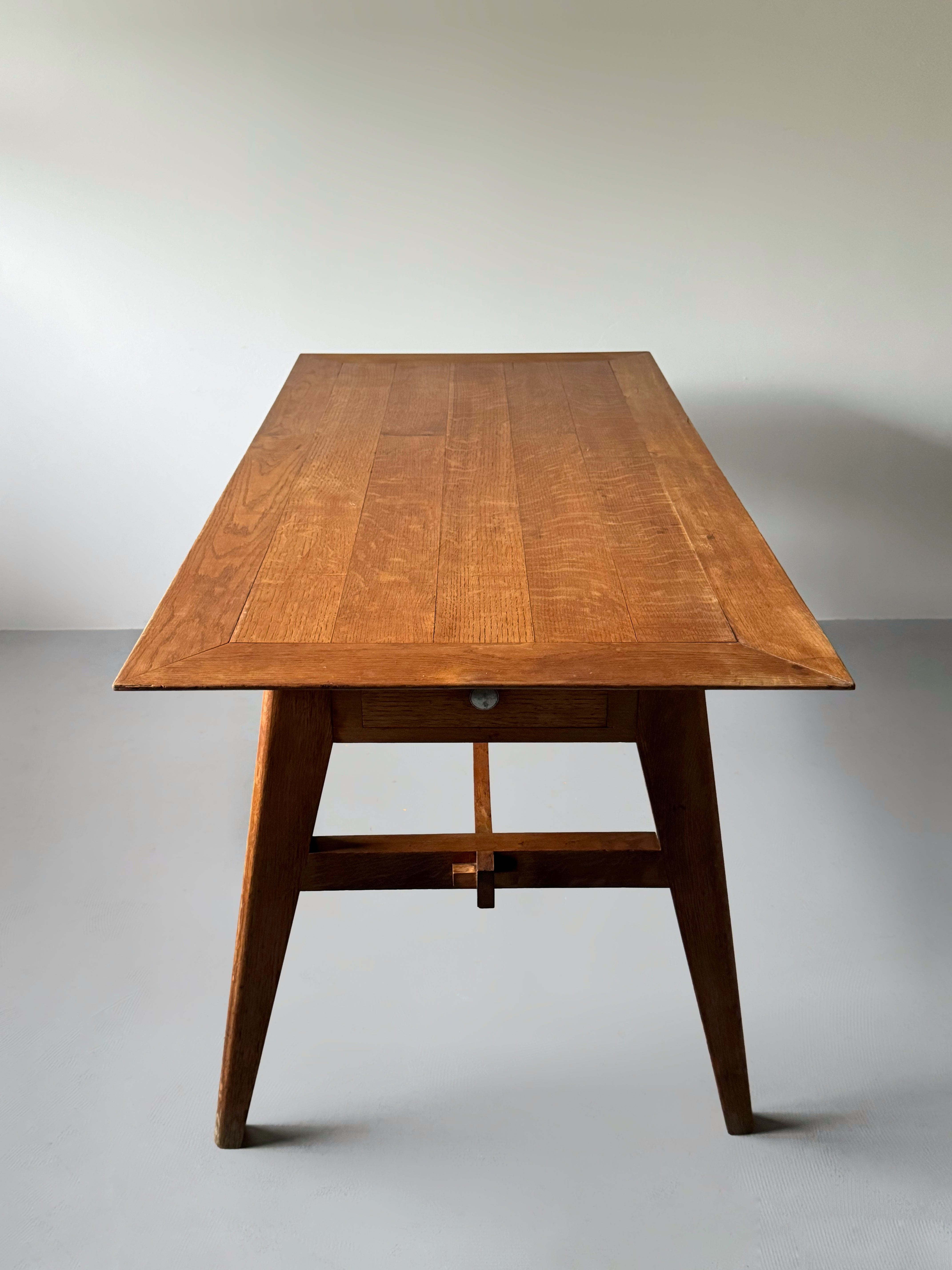 Dining table first edition by René Gabriel, France