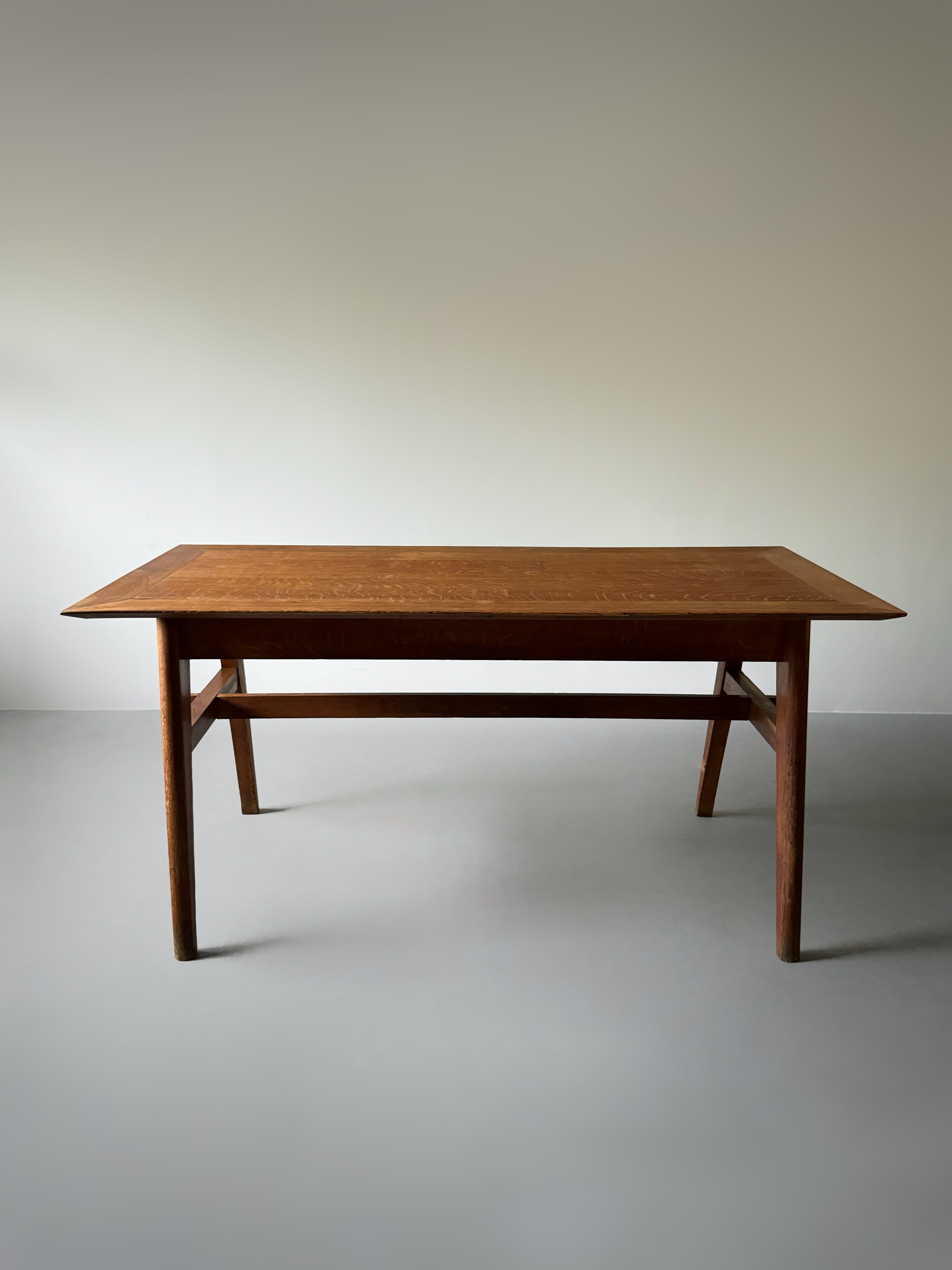 Dining table first edition by René Gabriel, France