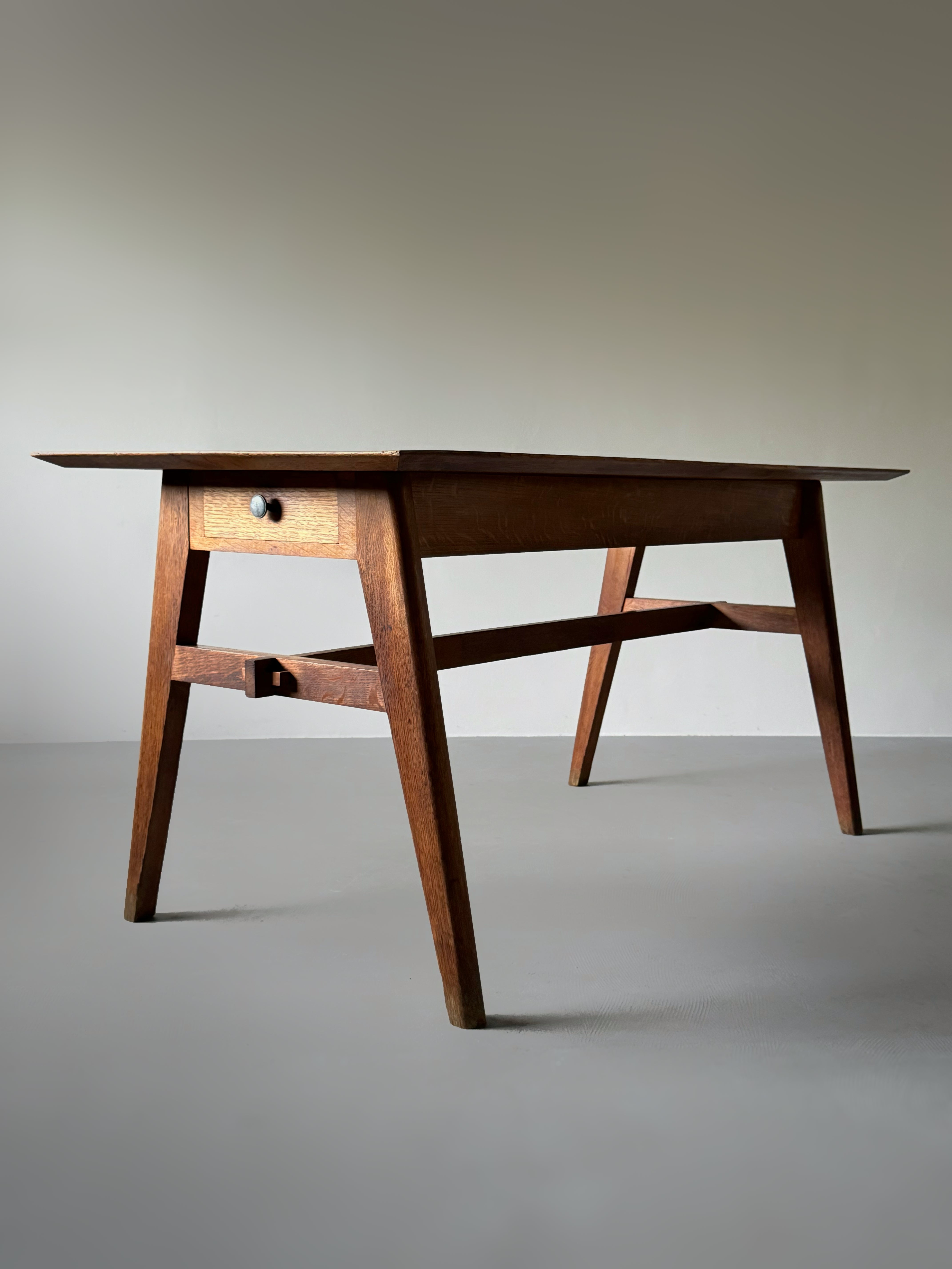 Dining table first edition by René Gabriel, France