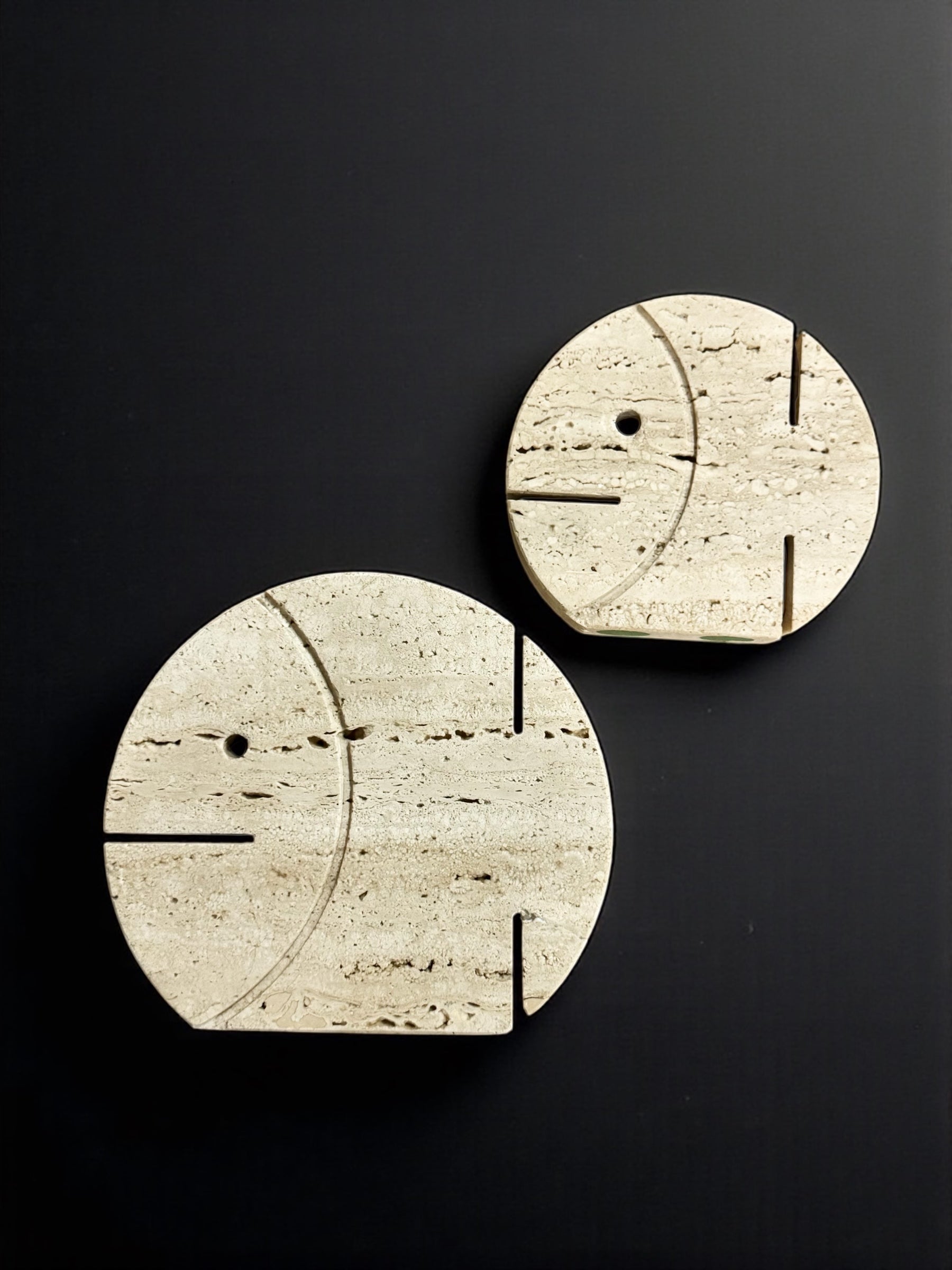 Travertine Fish Sculpture by Enzo Mari for&nbsp;Fratelli Mannelli, Italy 1970s