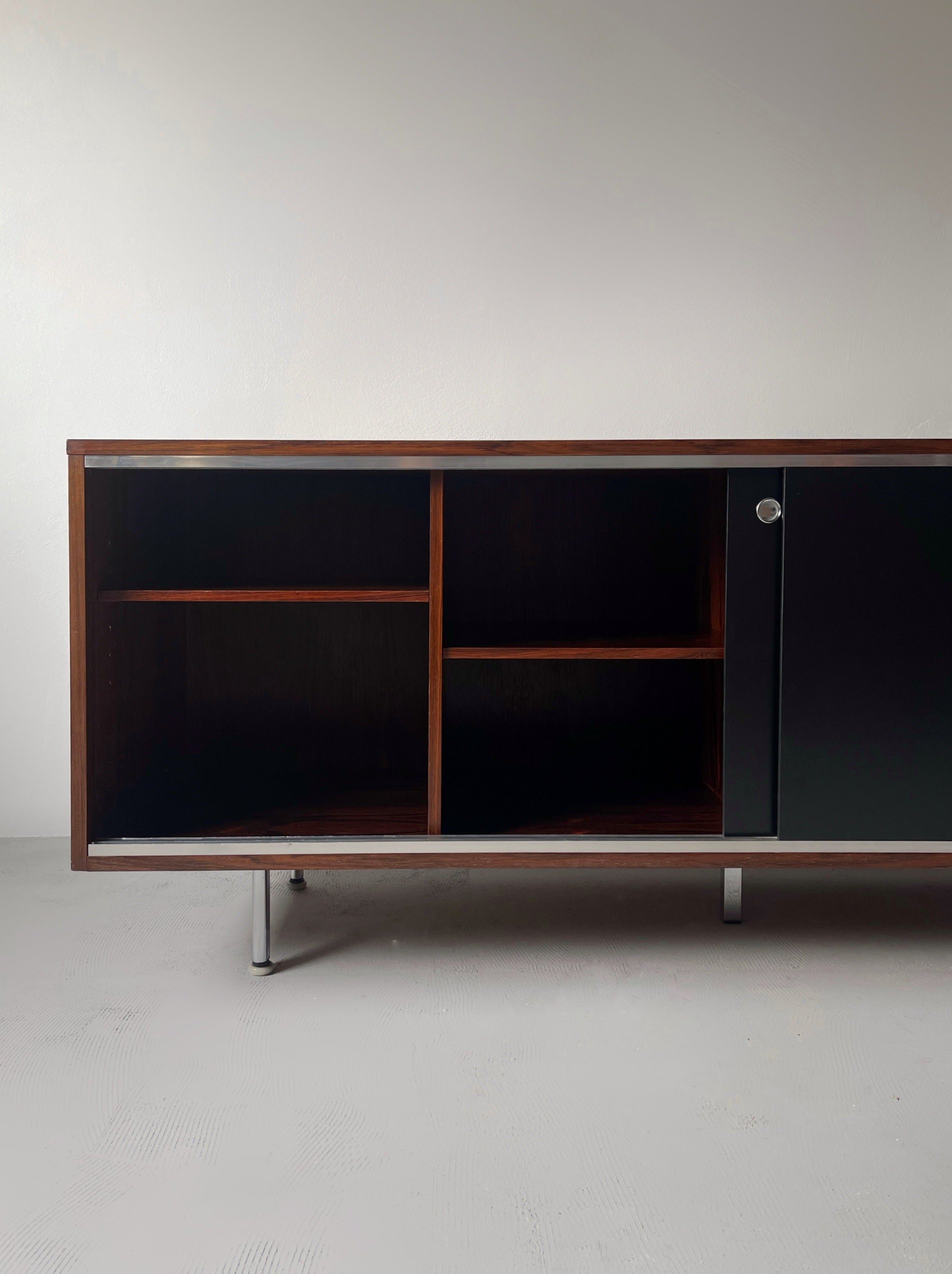 Sideboard in rosewood by George Nelson for Herman Miller, 1960s