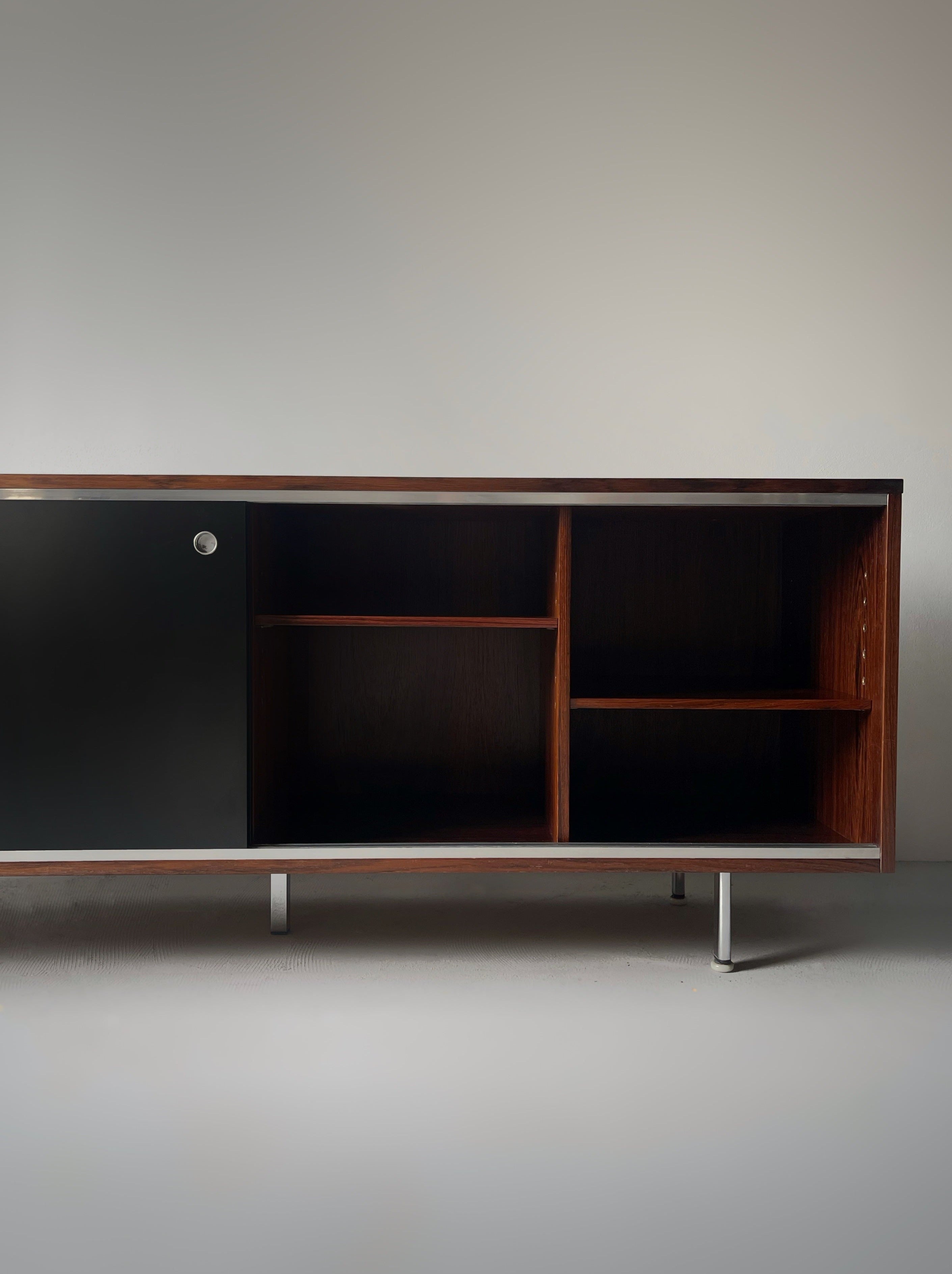 Sideboard in rosewood by George Nelson for Herman Miller, 1960s