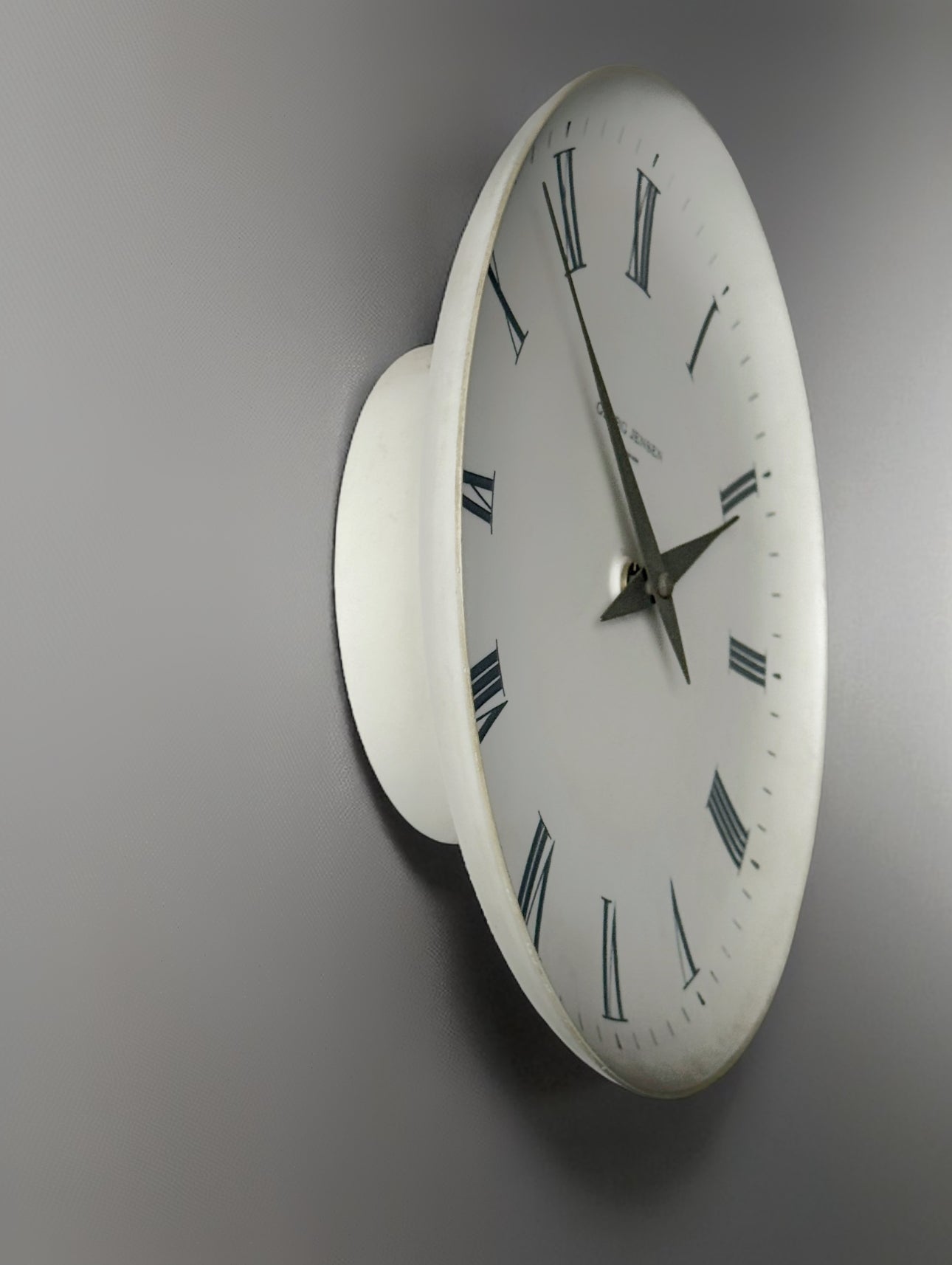 Wall clock by Henning Koppel for Georg Jensen, Denmark 1960s