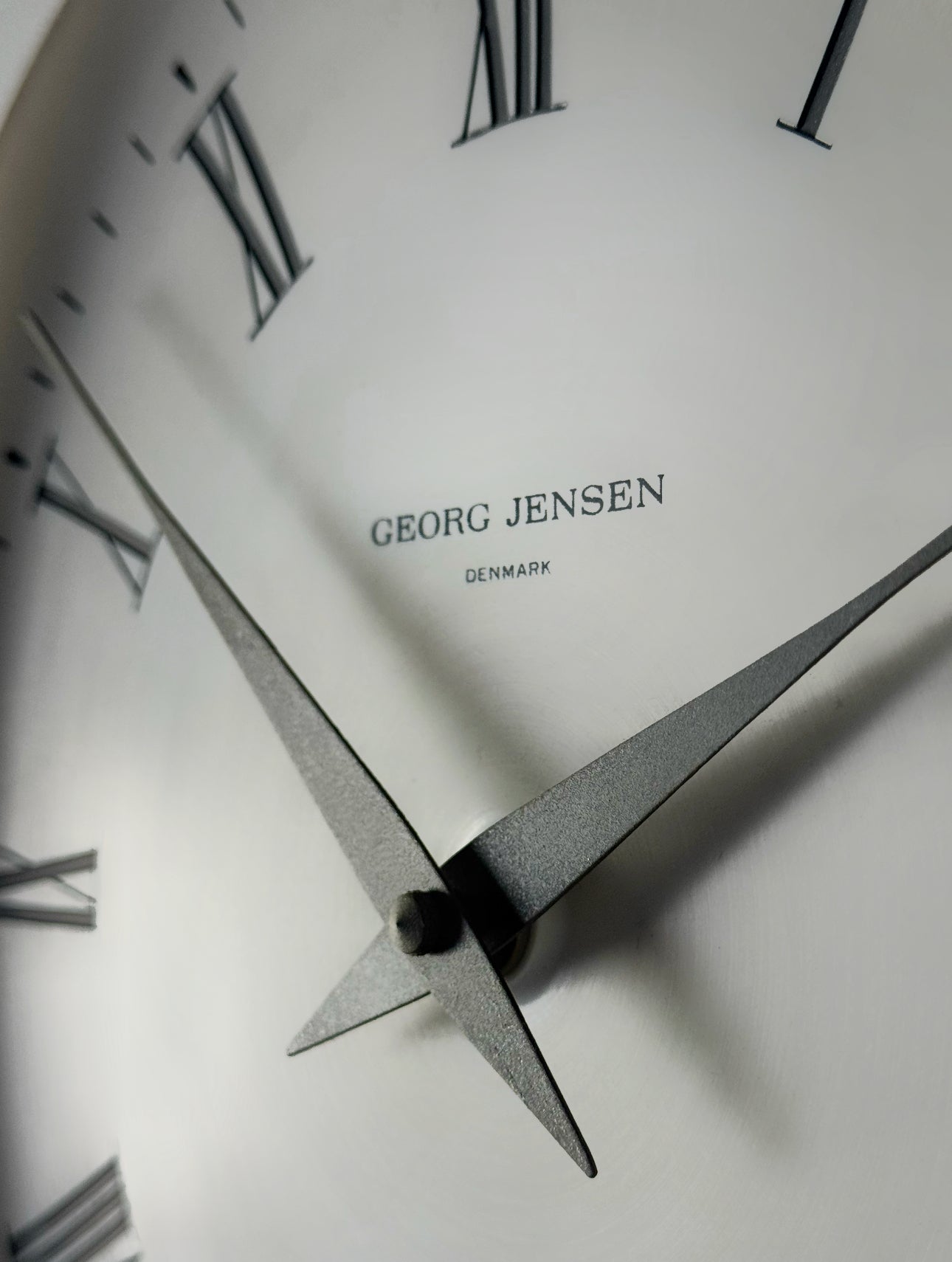 Wall clock by Henning Koppel for Georg Jensen, Denmark 1960s