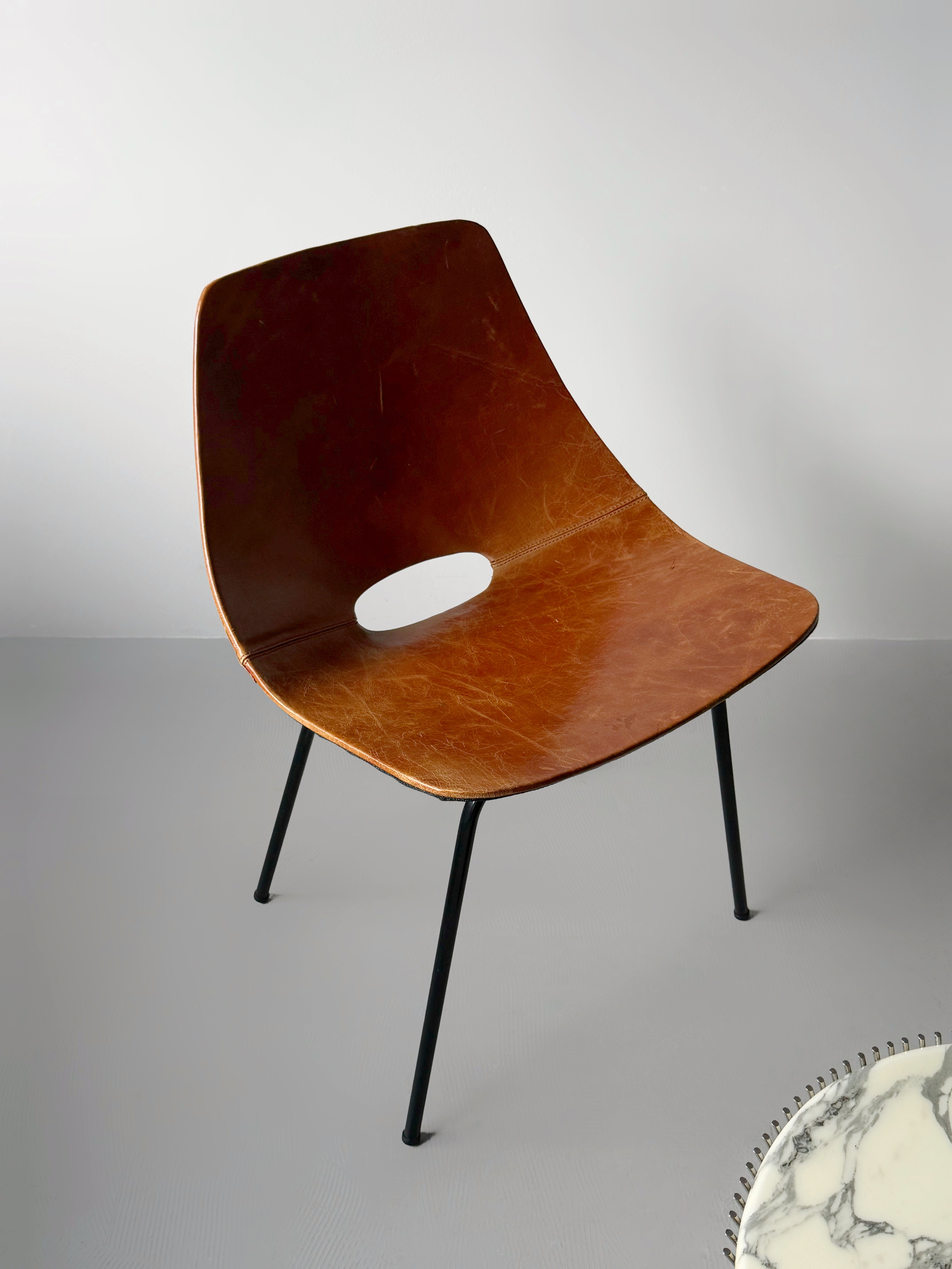 Amsterdam chair by Pierre Guariche for maison du monde, France 1990s