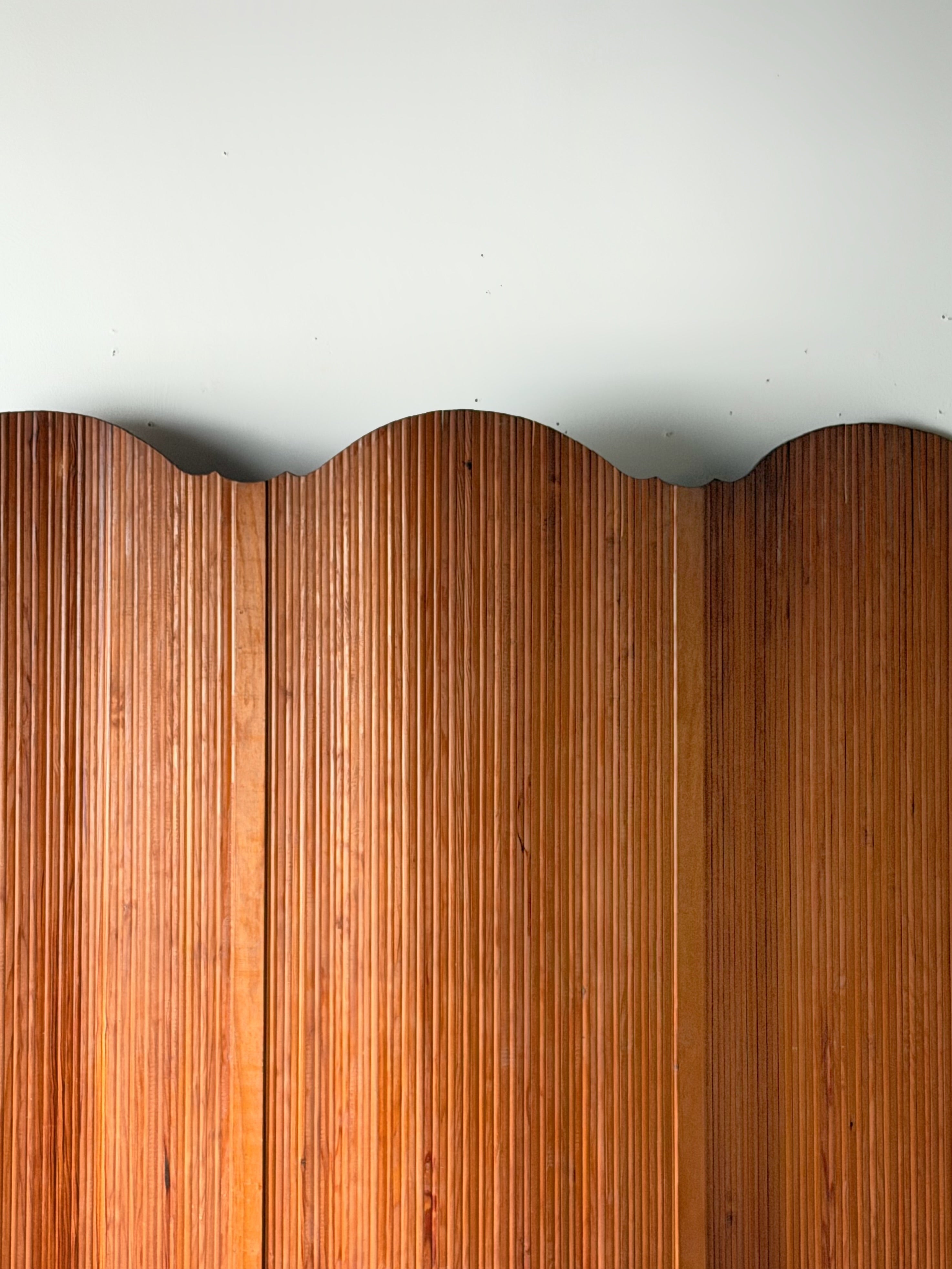 French Tambour Screen by S.N.S.A, 1940s
