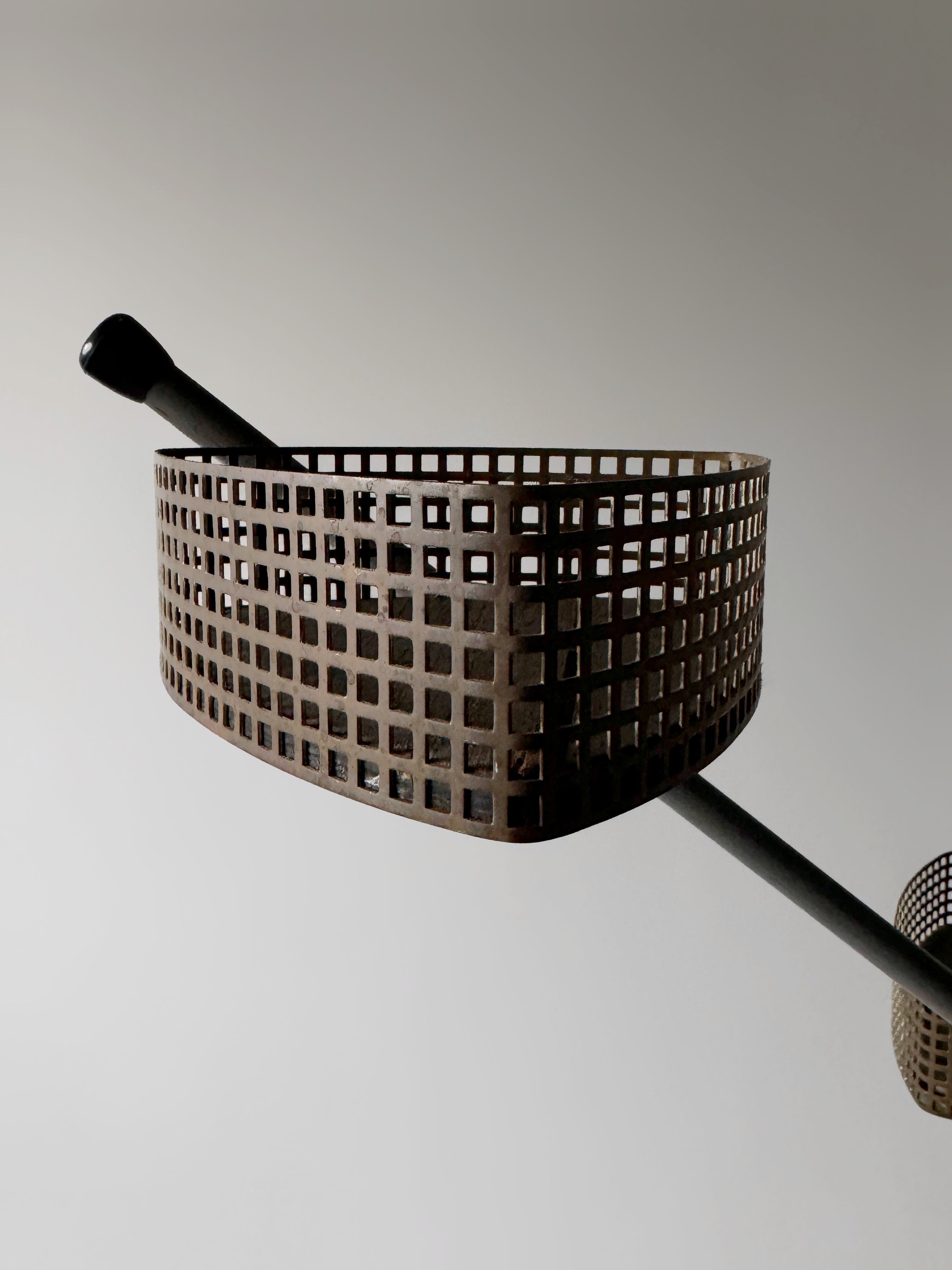 Triangular Basket Plant Stand,The Netherlands 1950s