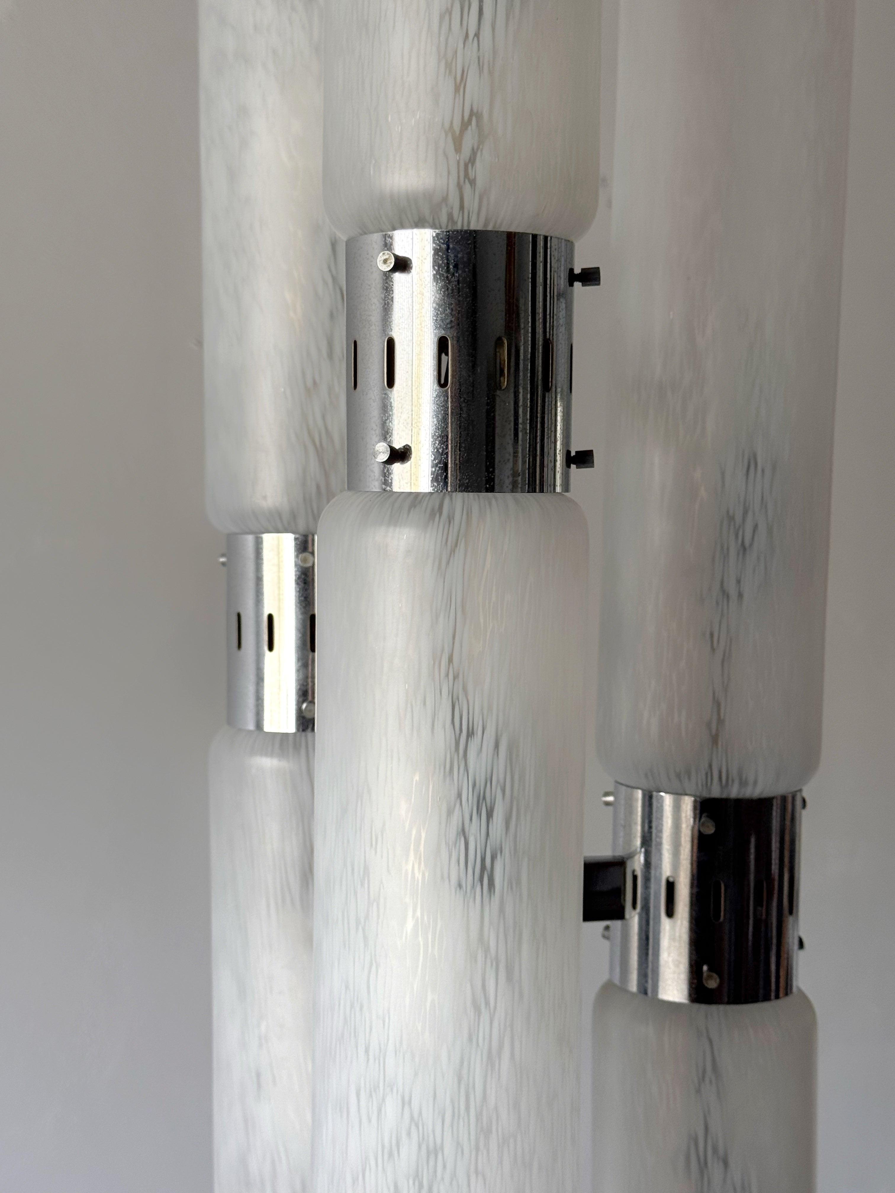 Murano Glass Floor Lamp by Aldo Nason for Mazzega, Italy 1970　　