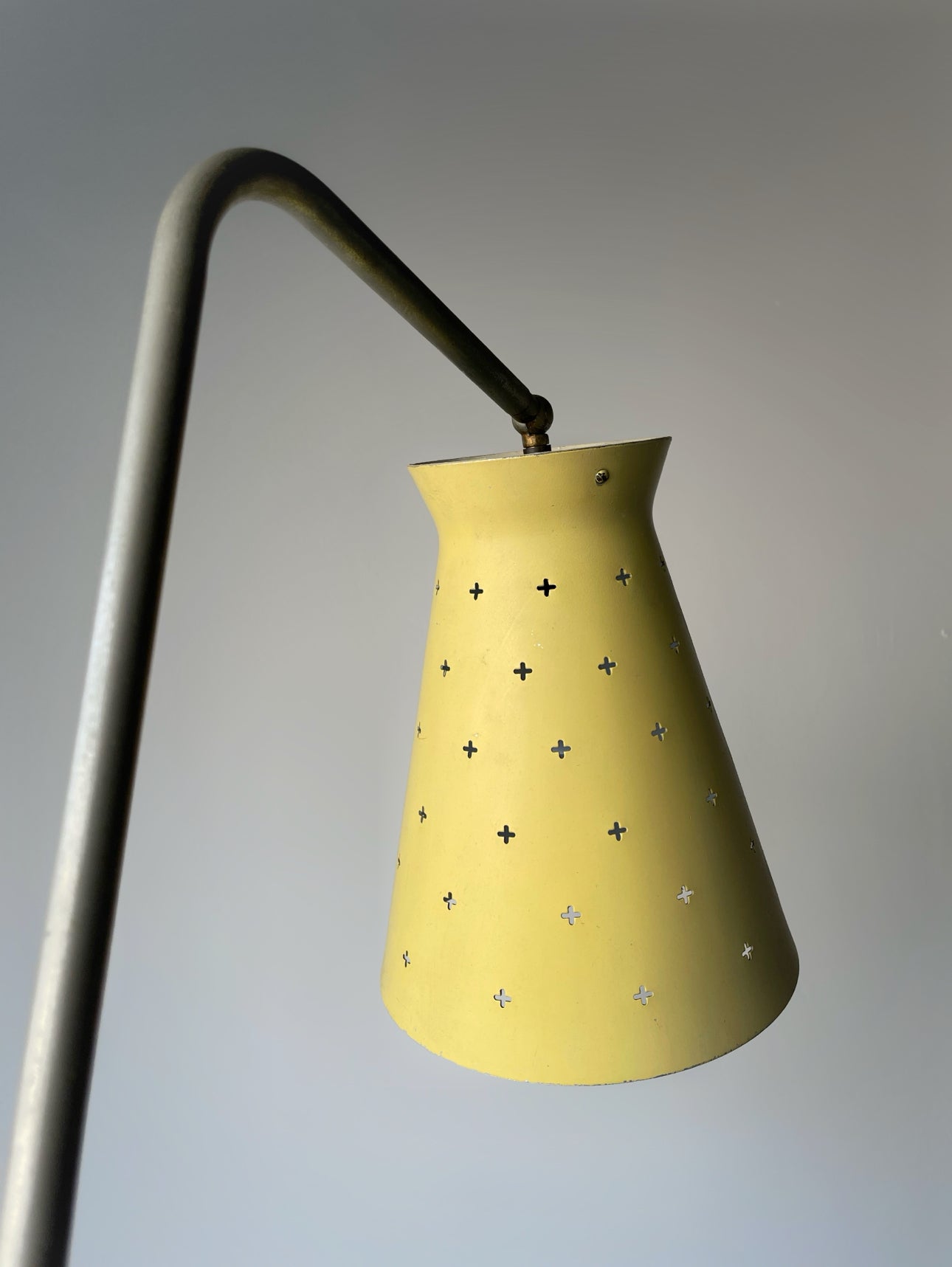 Dutch adjustable floor lamp, Netherlands 1950s