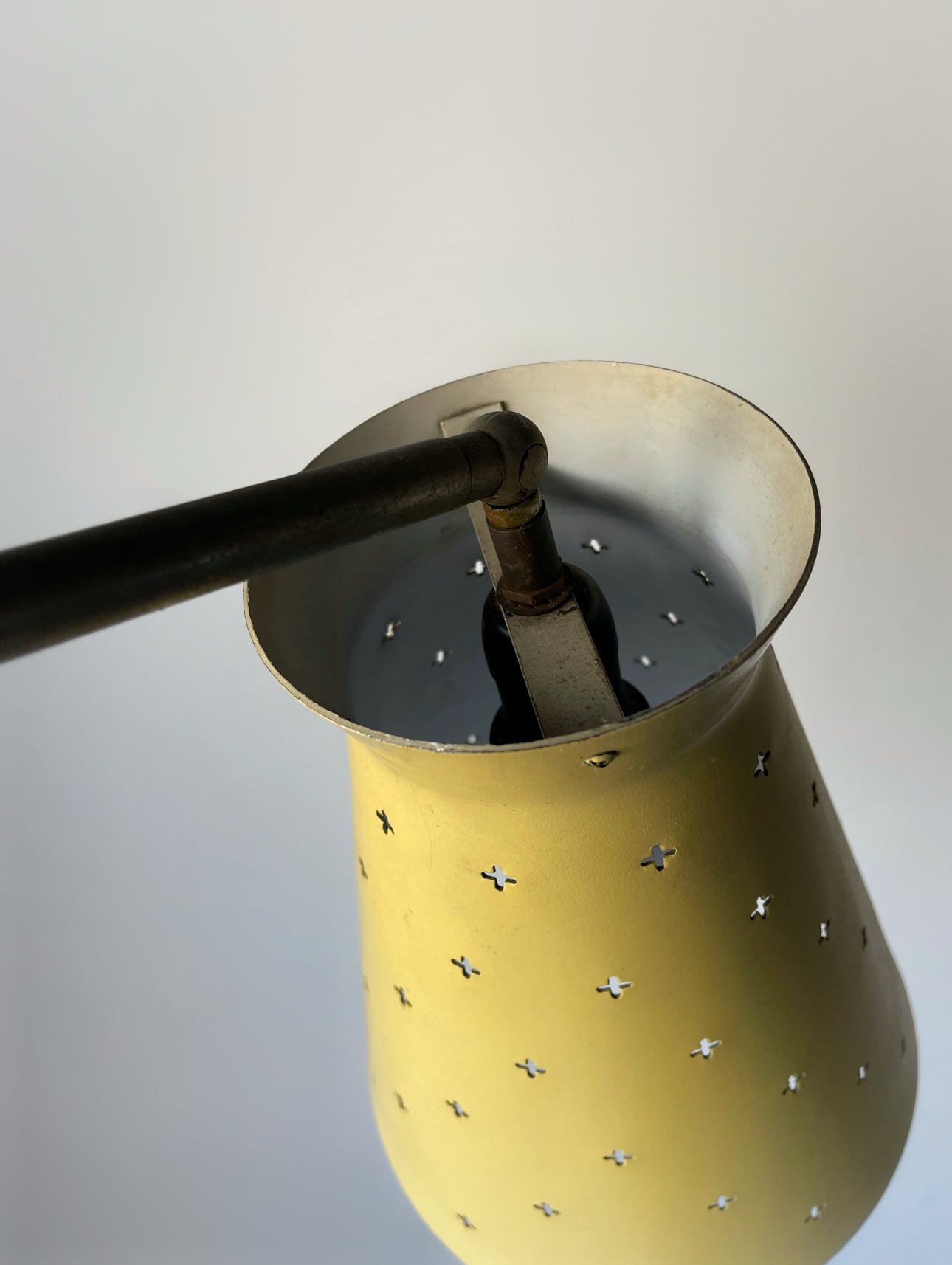 Dutch adjustable floor lamp, Netherlands 1950s