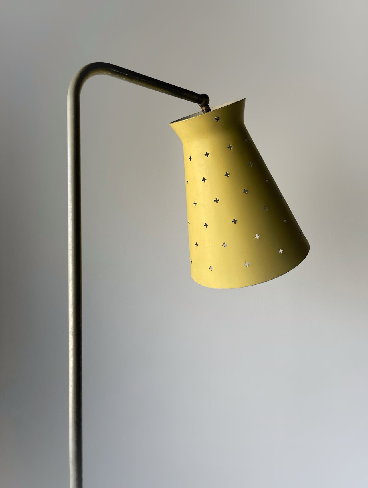 Dutch adjustable floor lamp, Netherlands 1950s