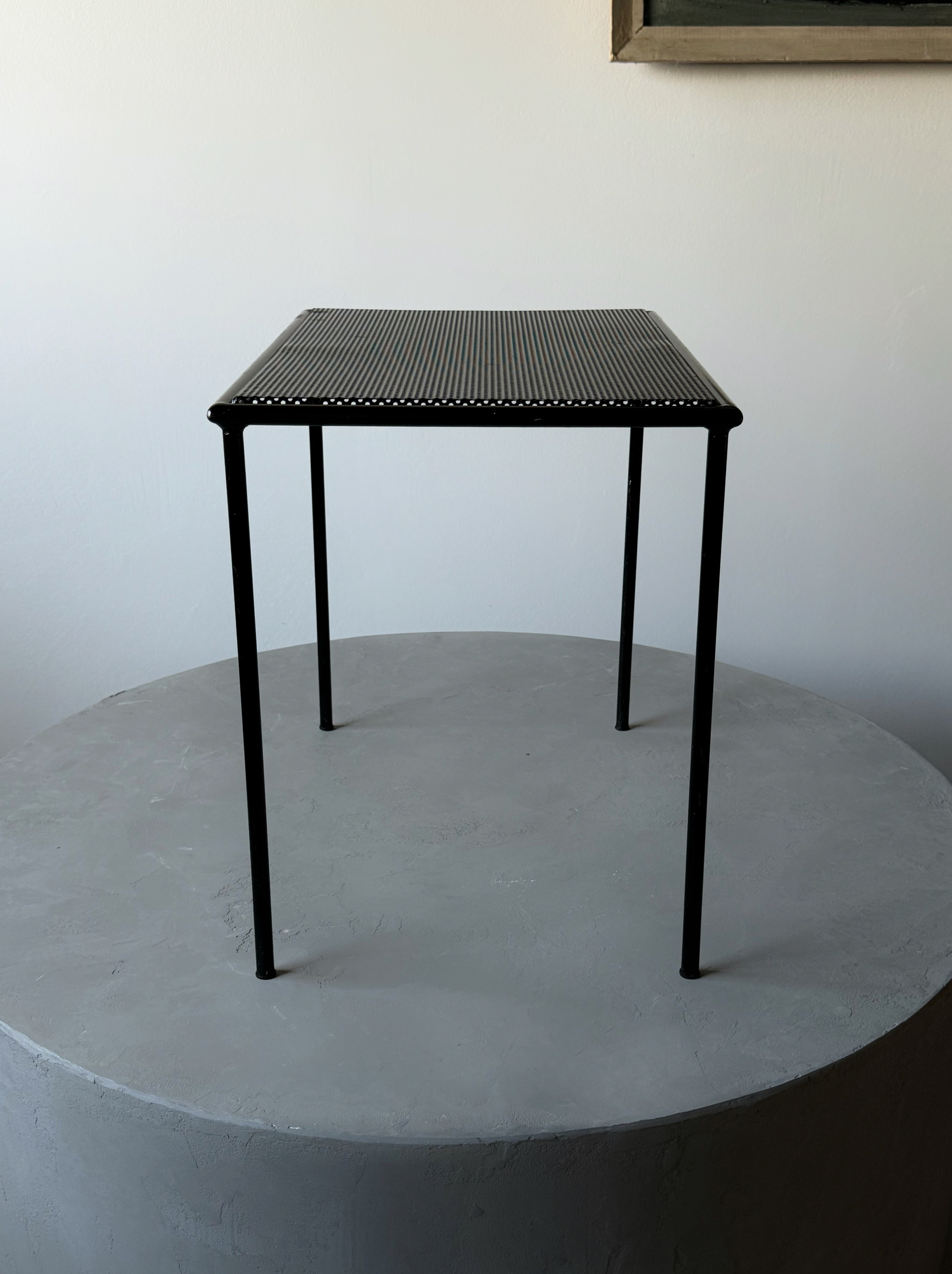 Metal side table by Floris Fiedeldij for Artimeta