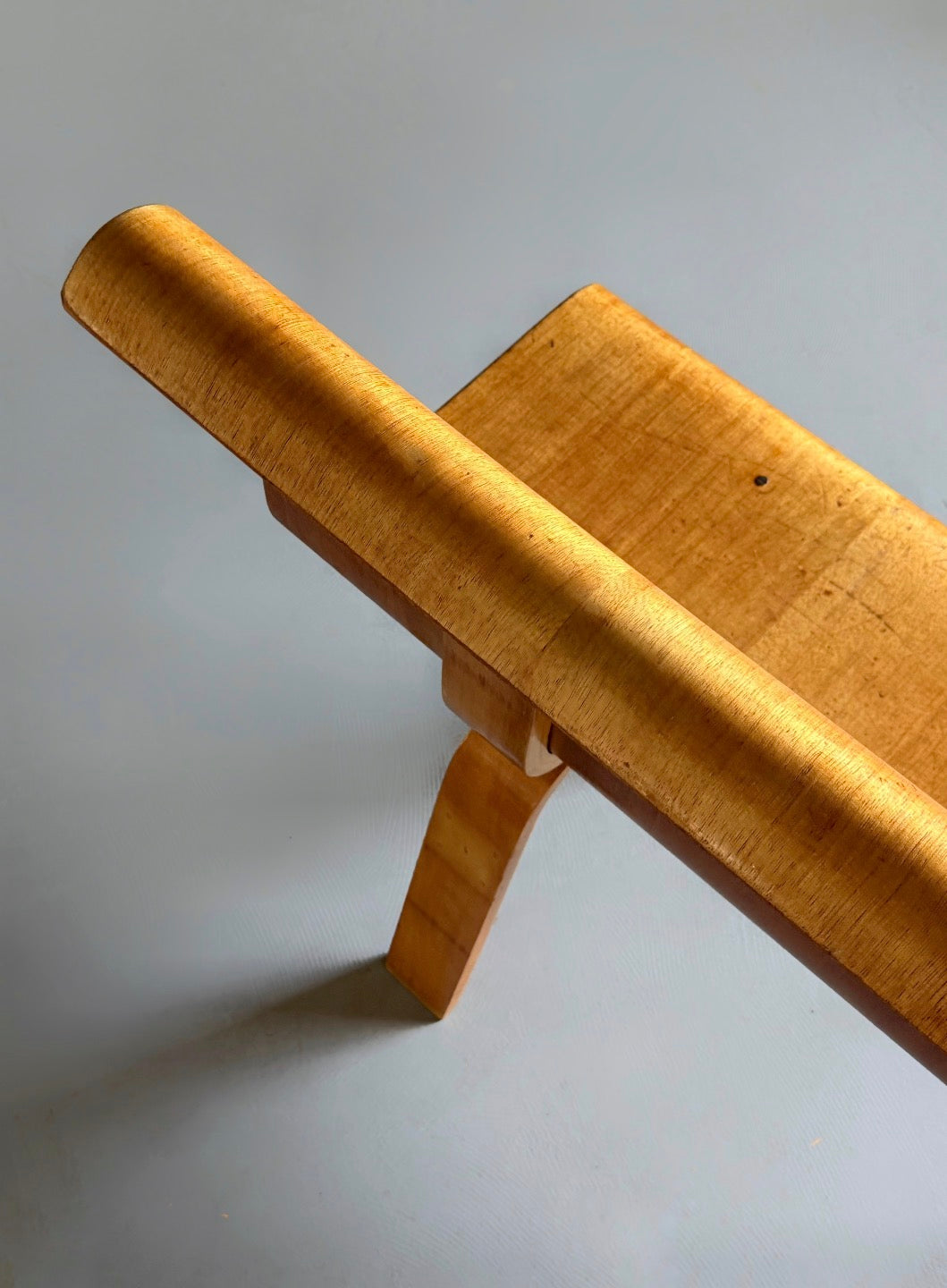 Rare Plywood Bench by Architect Mart Stam, 1940s　　　　　