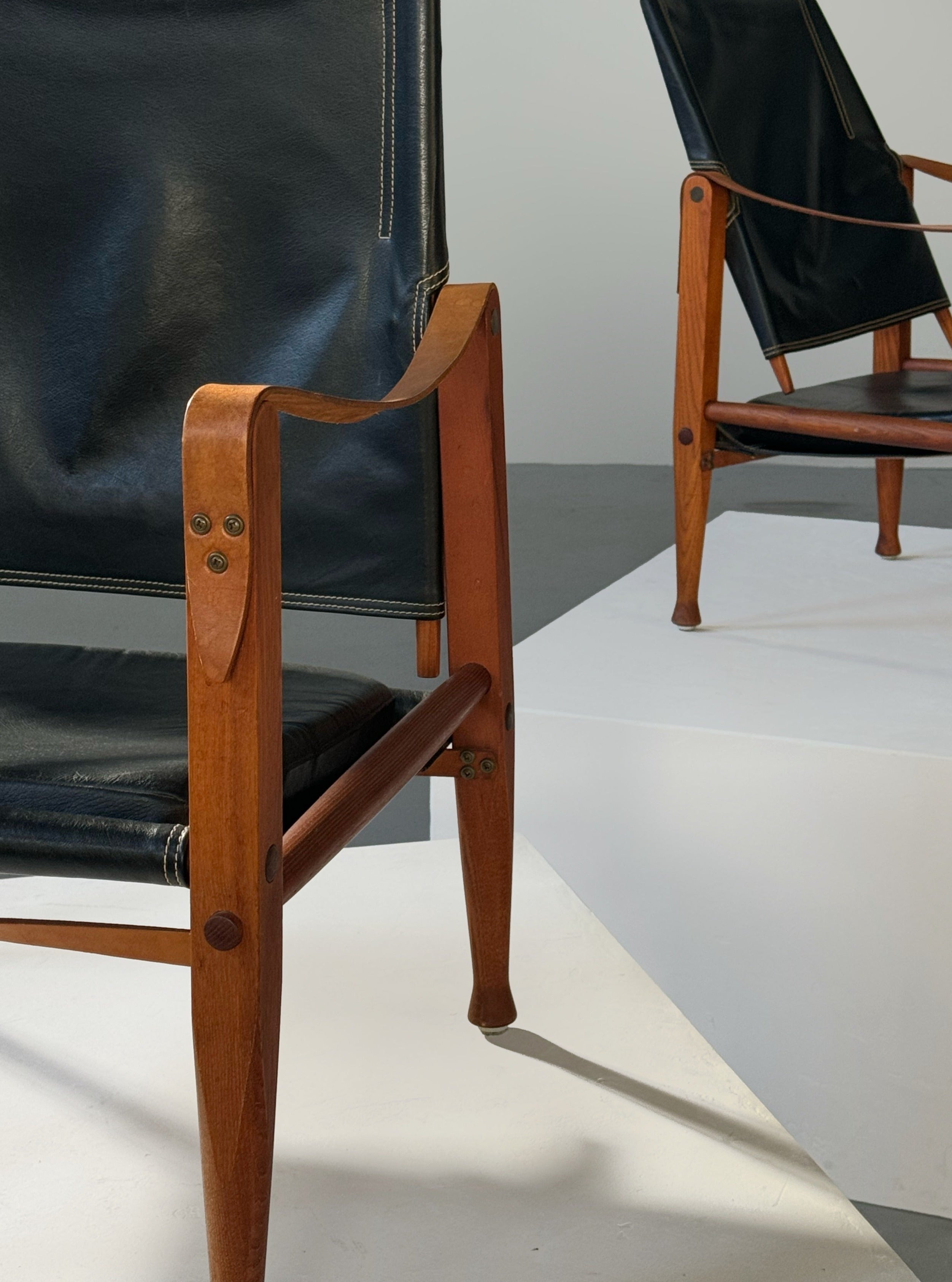 Safari Chair by Kaare Klint for Rud Rasmussen, Denmark