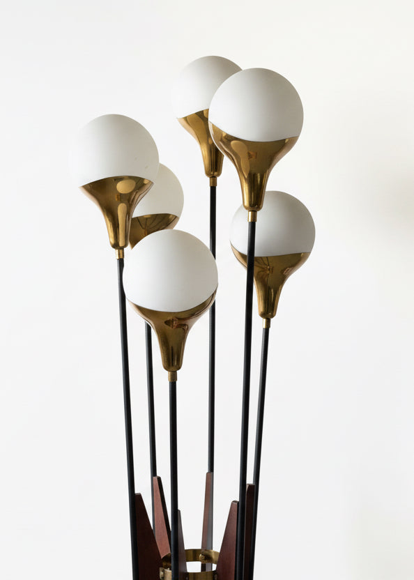 Alberello Model Floor Lamp from Stilnovo, Italy 1950