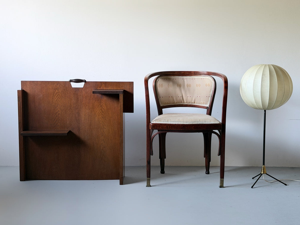 Set of 4 Model 715 Armchairs by Gustav Siegel (Austrian, 1880-1970) for J&J Kohn, Austria 1899　