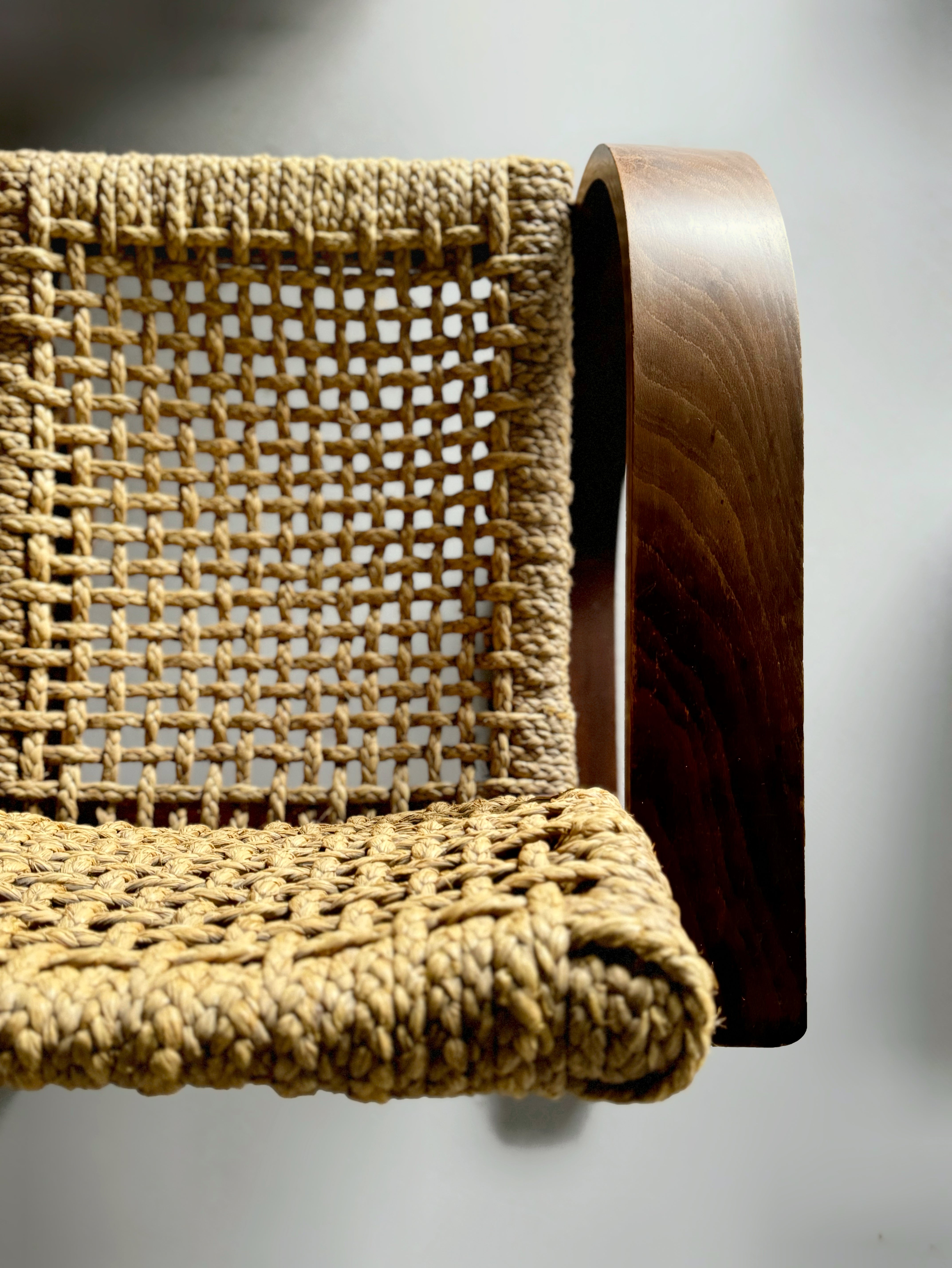 Rope armchairs by Adrien Audoux & Frida Minet for Vibo Vesoul