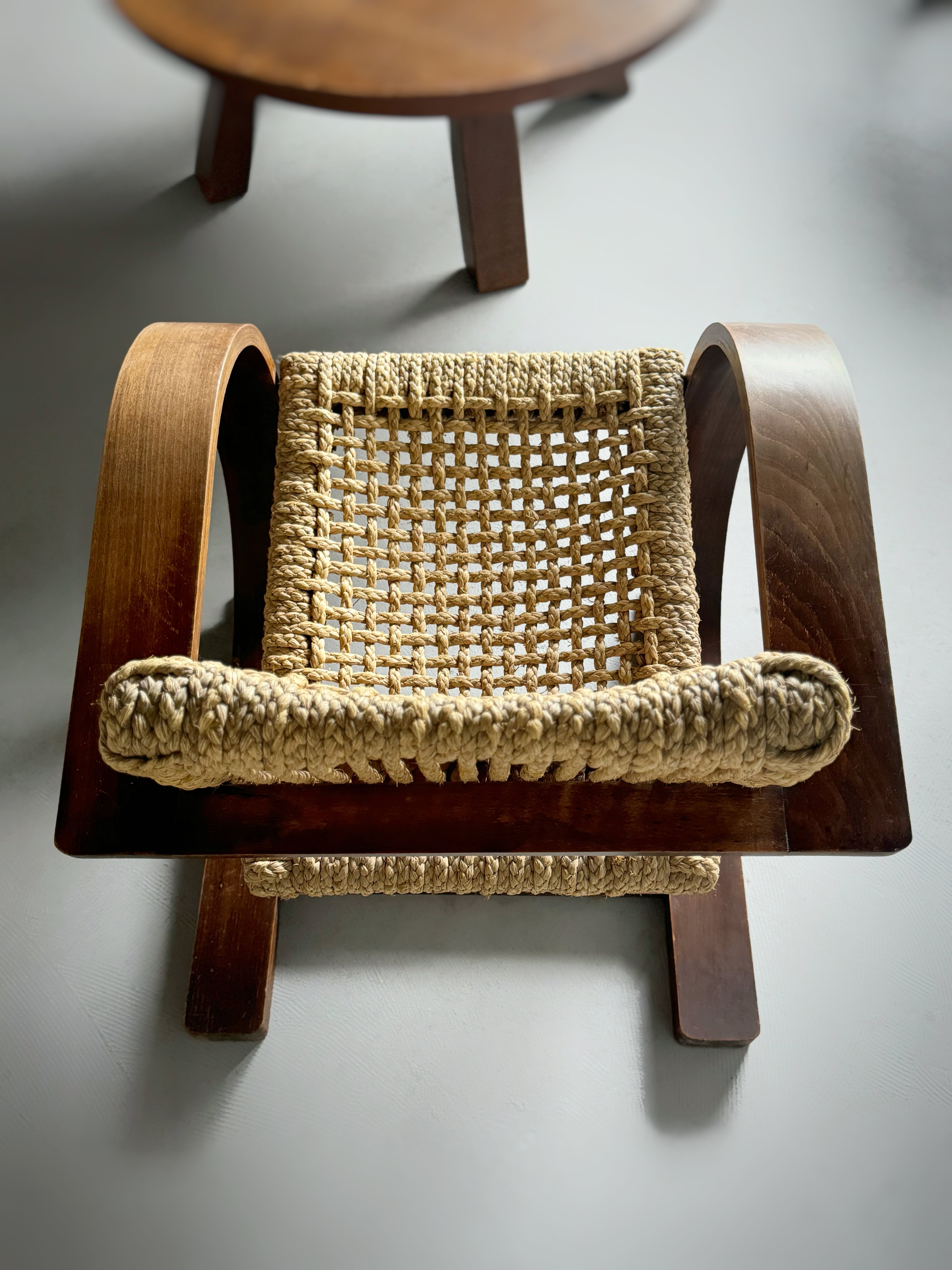 Rope armchairs by Adrien Audoux & Frida Minet for Vibo Vesoul