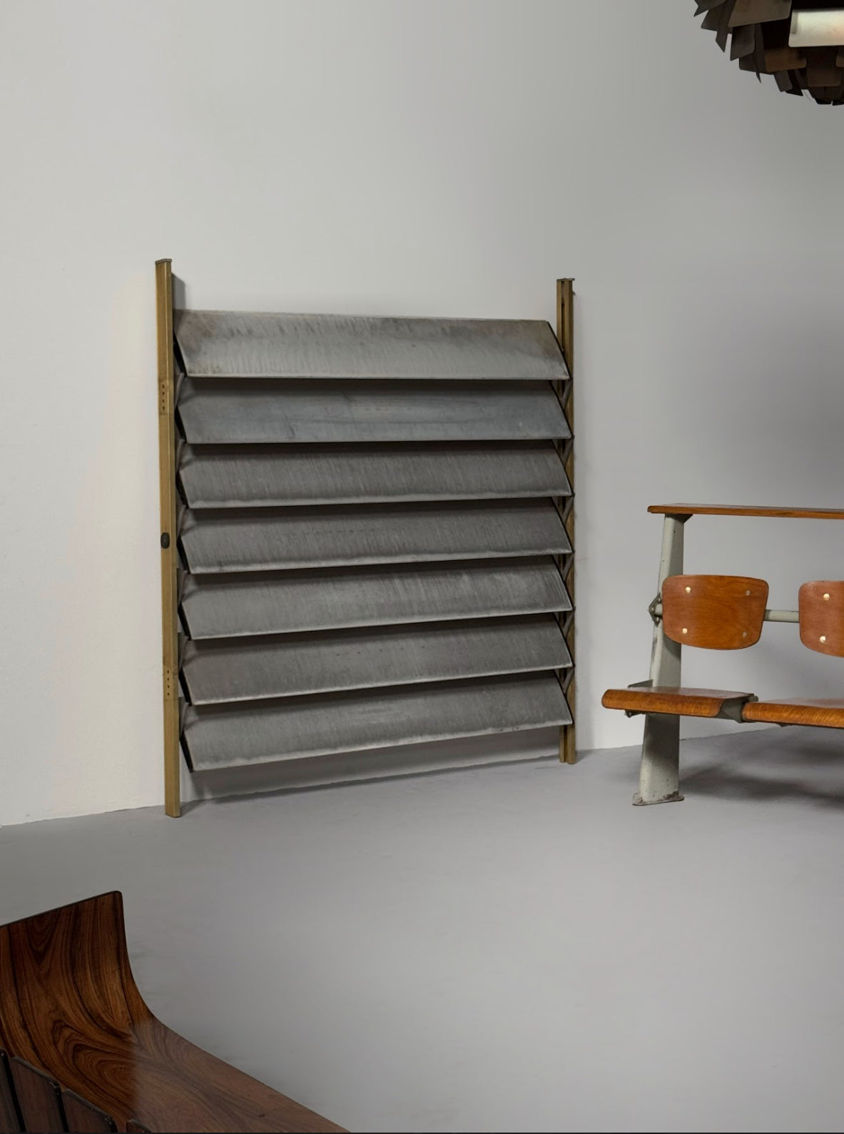 Aluminium Sun Shutter by Jean Prouvé, France 1960s　　