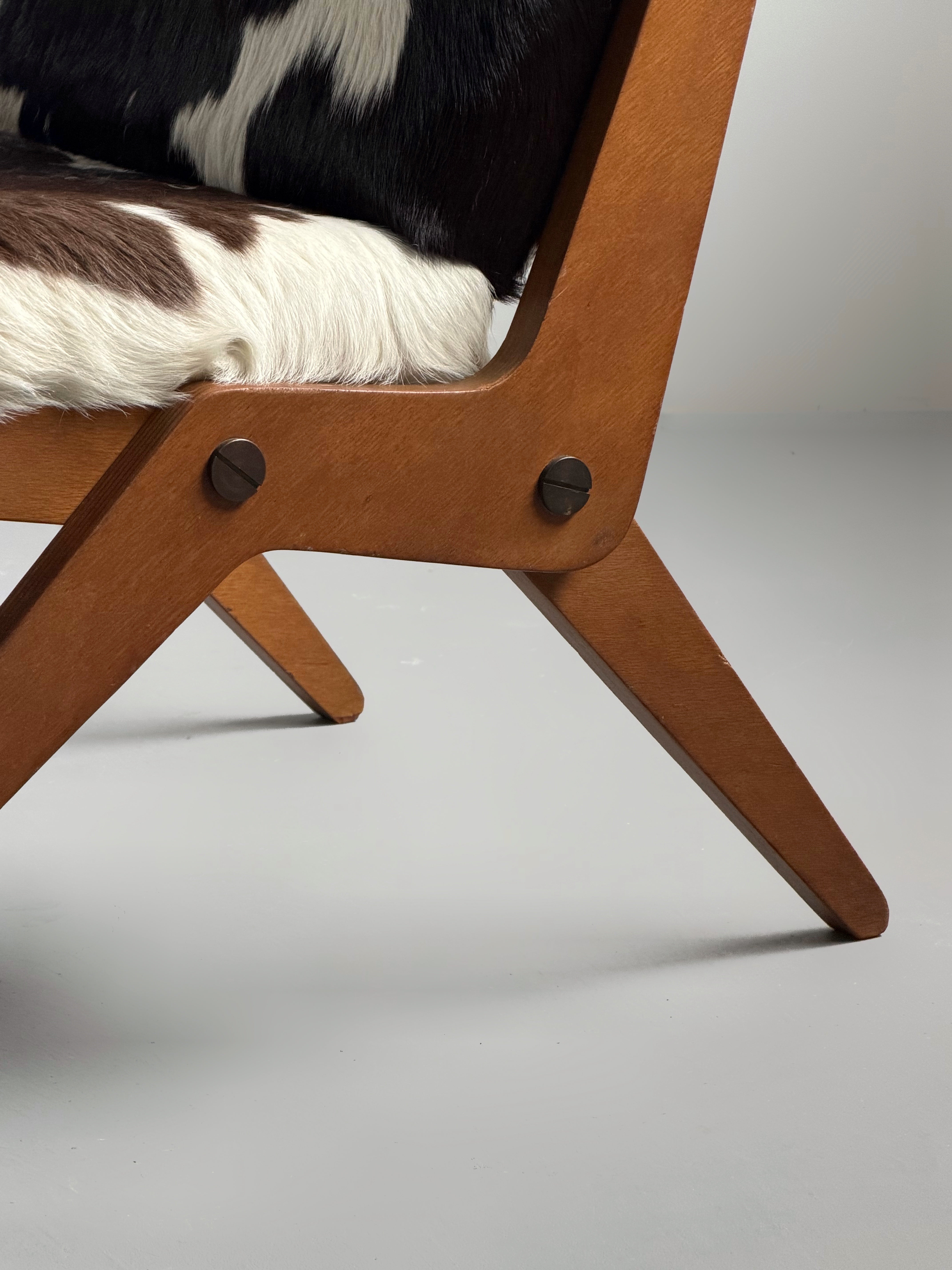 Scissor chair by Hans Mitzlaff & Albrecht Lange for Eugen Schmidt, Ger