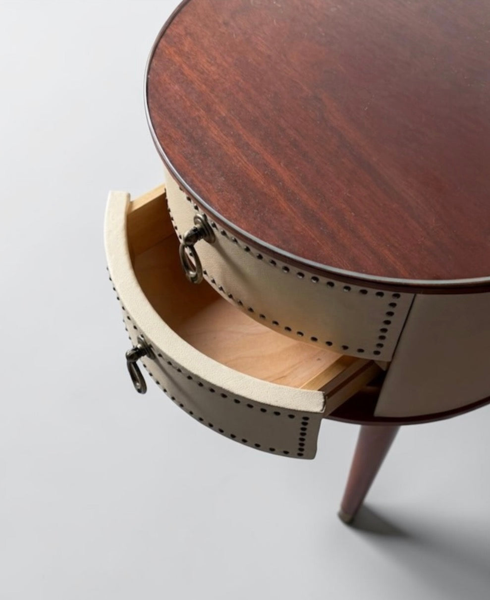 Bedside Table by Halvdan Pettersson for Tibro Möbelfabrik, Sweden 1950s