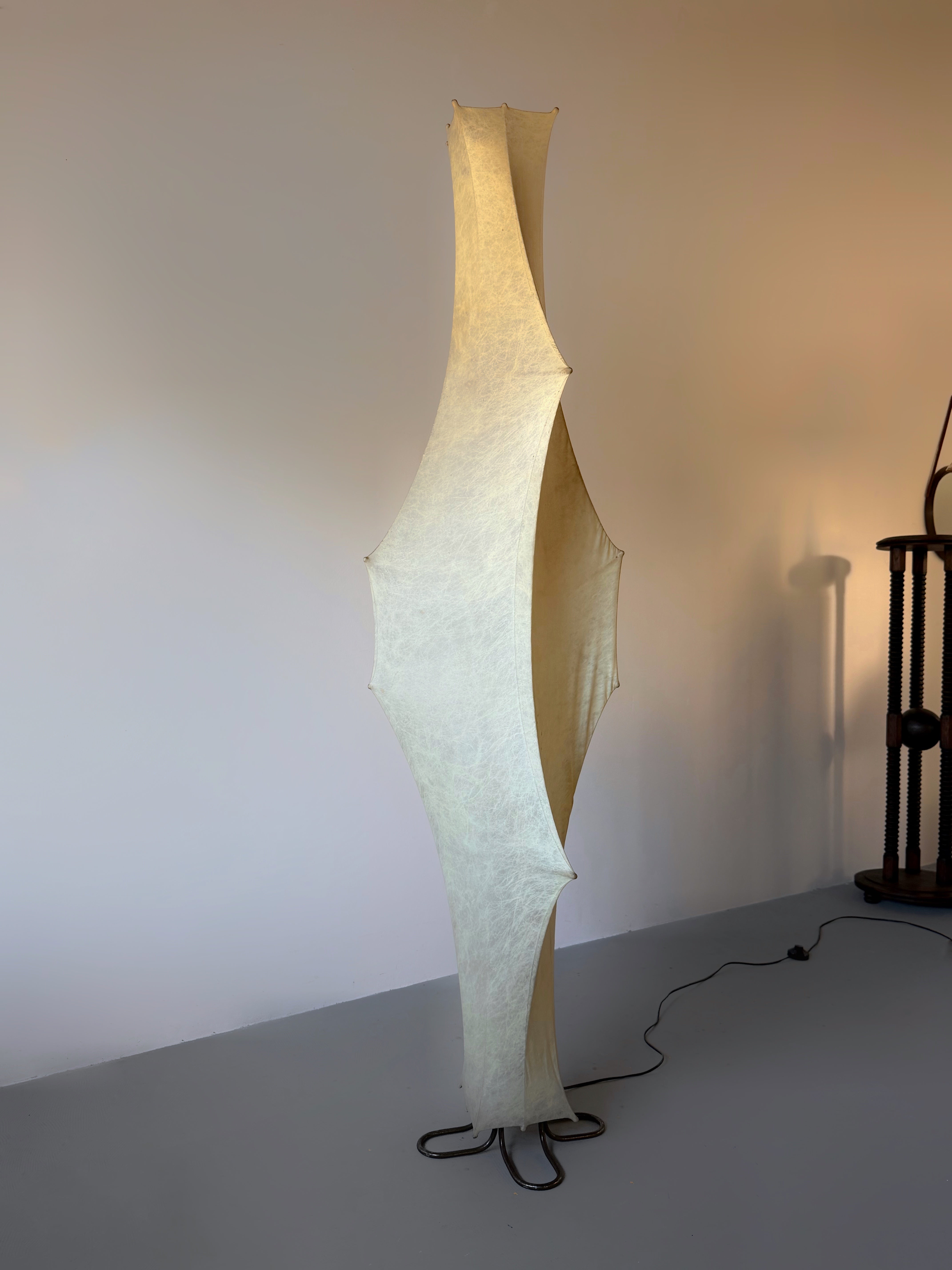 Ghost Cocoon Floor Lamp by Tobia Scarpa for Flos, Italy 1963