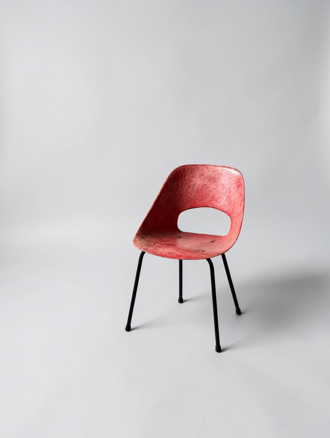 Tulip Chair in FRP by Pierre Guariche for Steiner, France