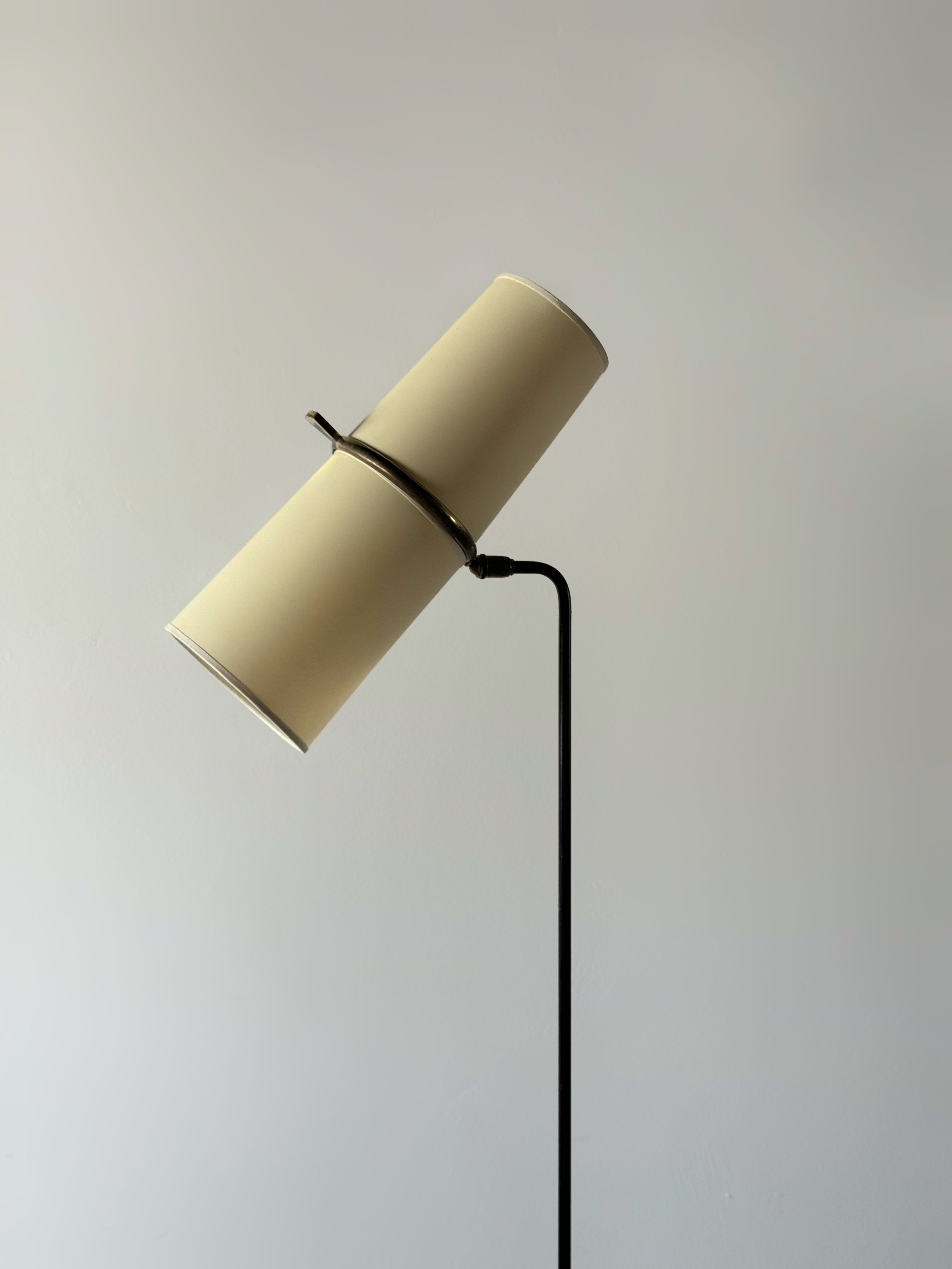 Brass Floor Lamp for Lunel, France 1950s