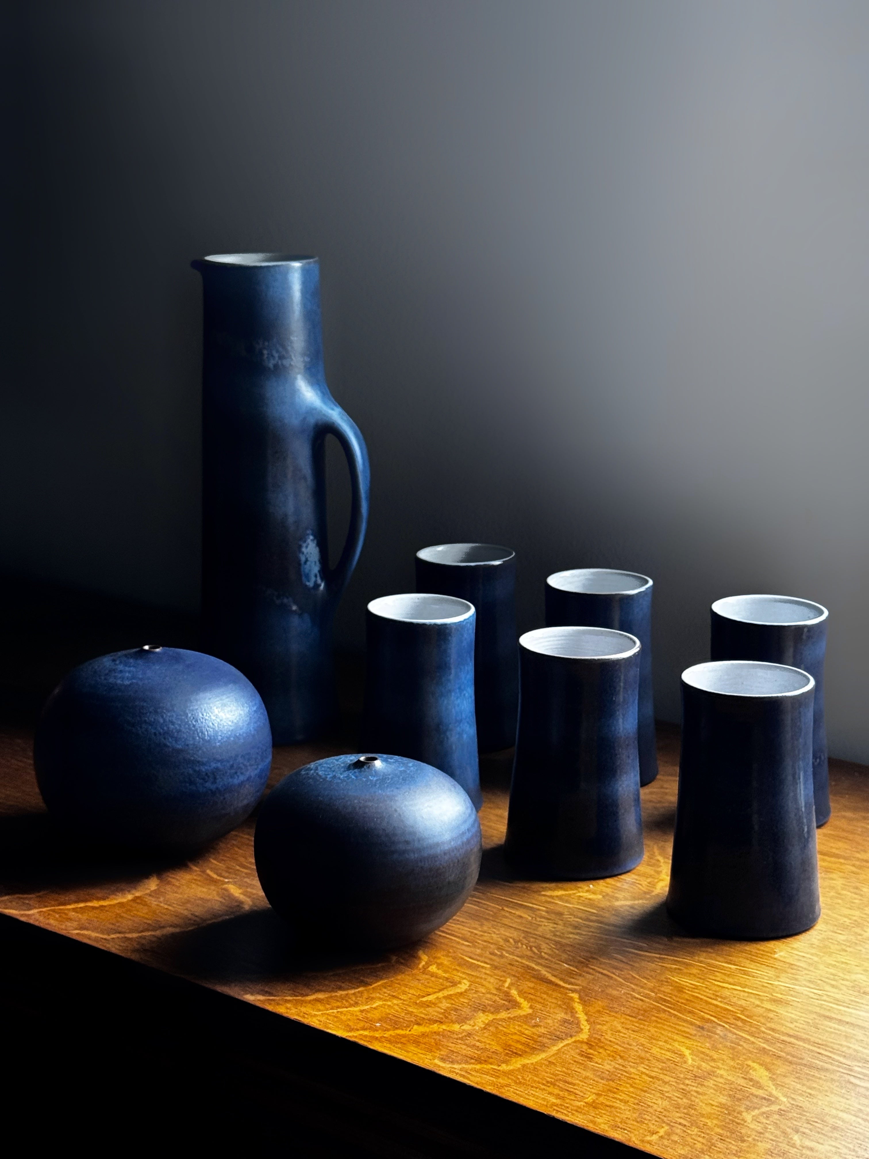 Vintage soliflore vases by Antonio Lampecco　　　