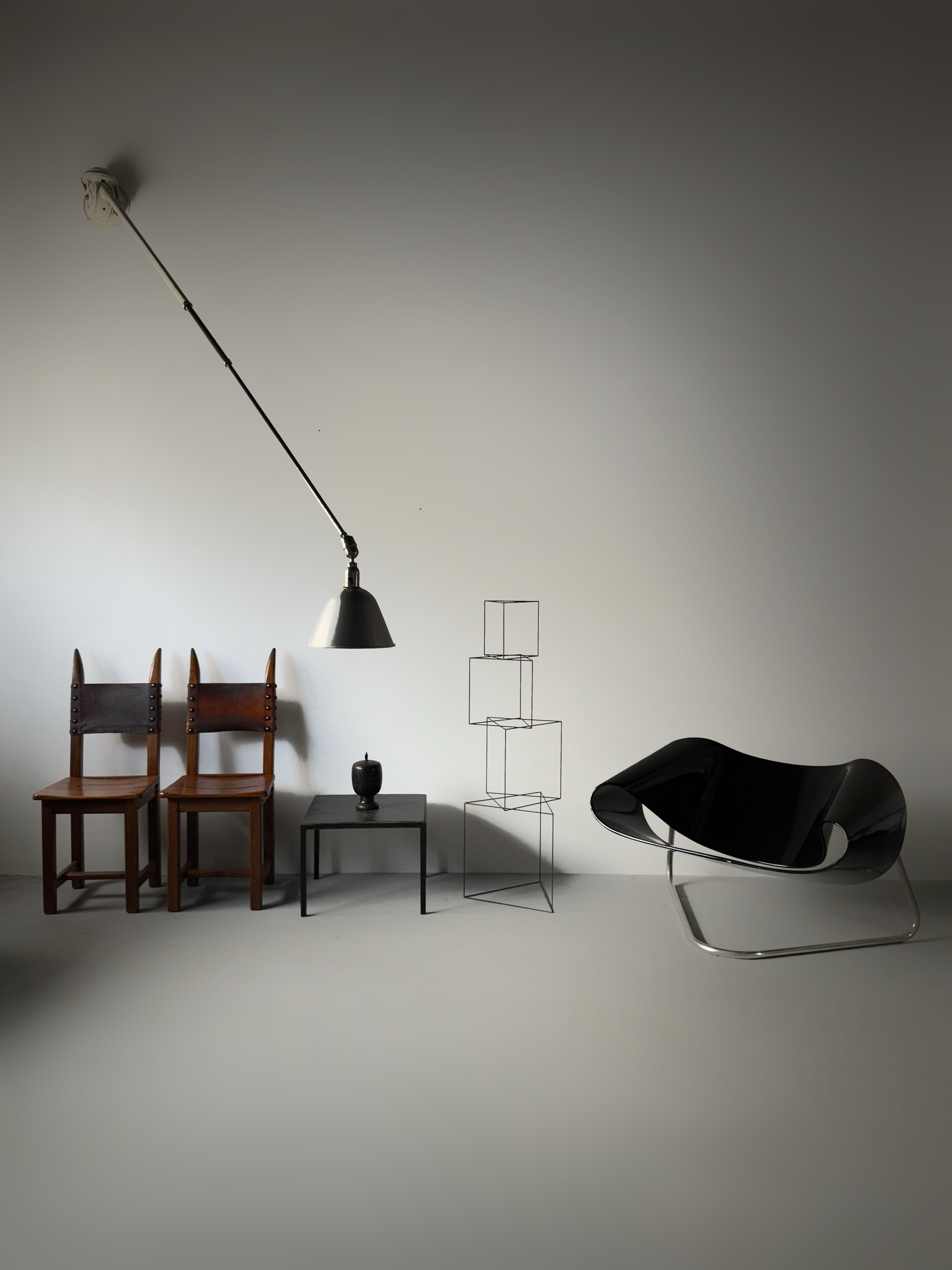 Model CL9 Ribbon Chair by Cesare Leonardi & Franca Stagi for Bernini, 1961 Italy　　　