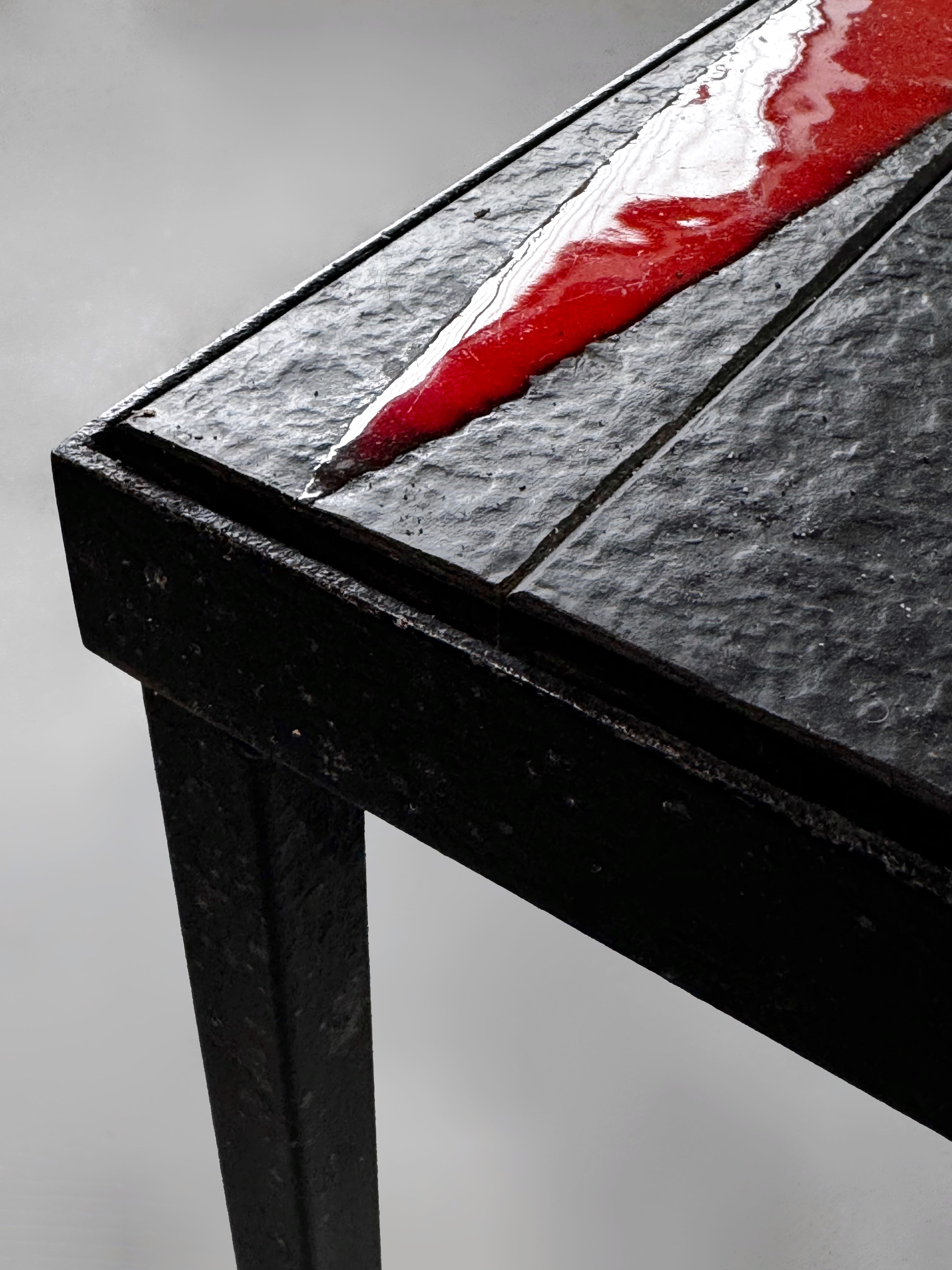 Ceramic Coffee Table by Roger Capron, French, 1960s