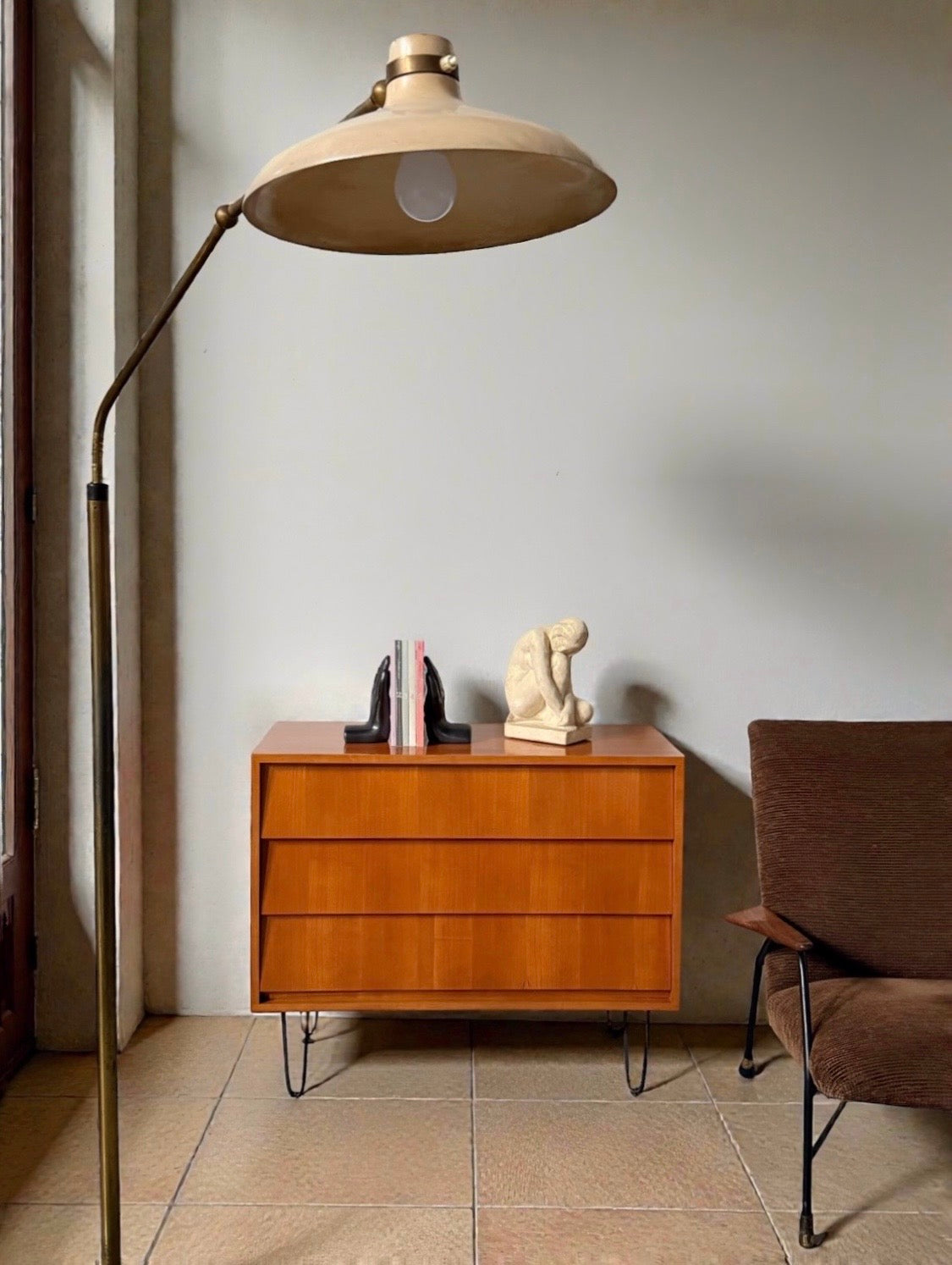 Pair of ceramic bookends from Vallauris, 1960　