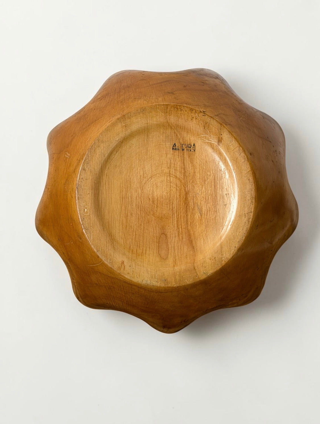 Art Deco Wooden Box by Aldo Tura for Macabo, Italy, 1950s