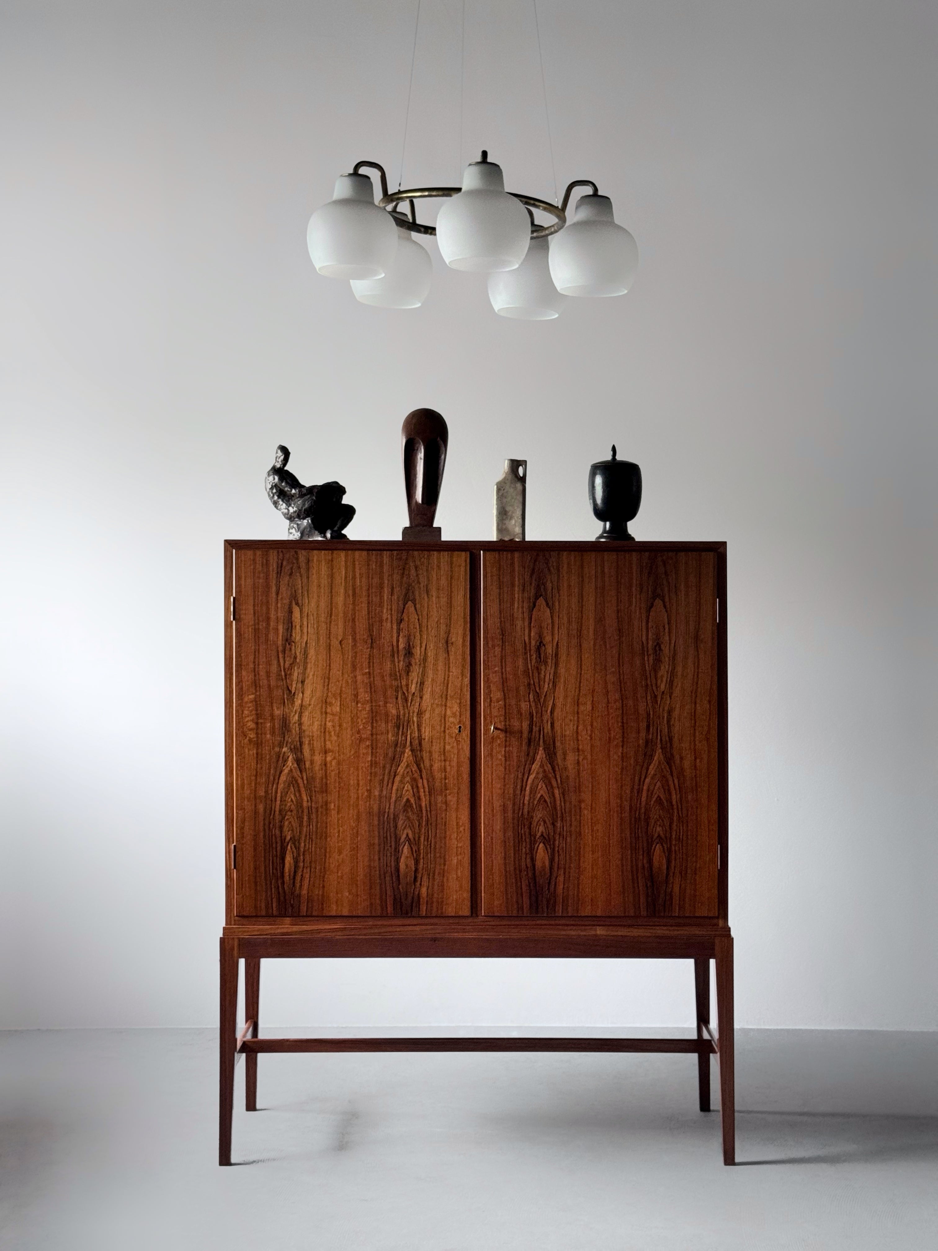 Danish Modern Rosewood Cabinet, Denmark, 1940s